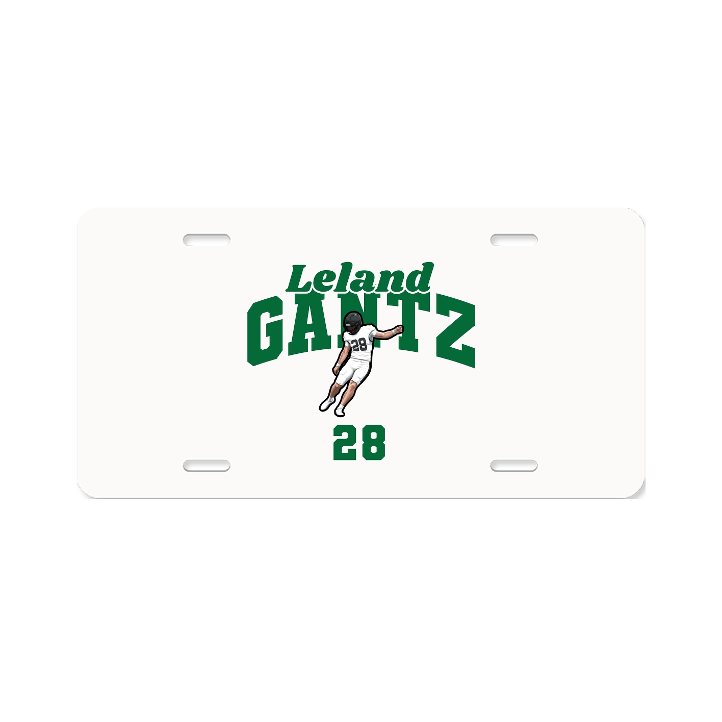 License Plate — Signature Arch in Classic