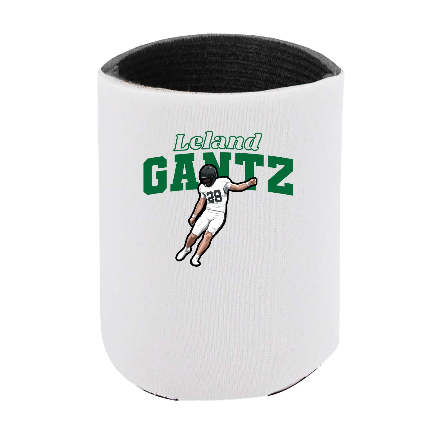 Can Holder — Name Arch in White