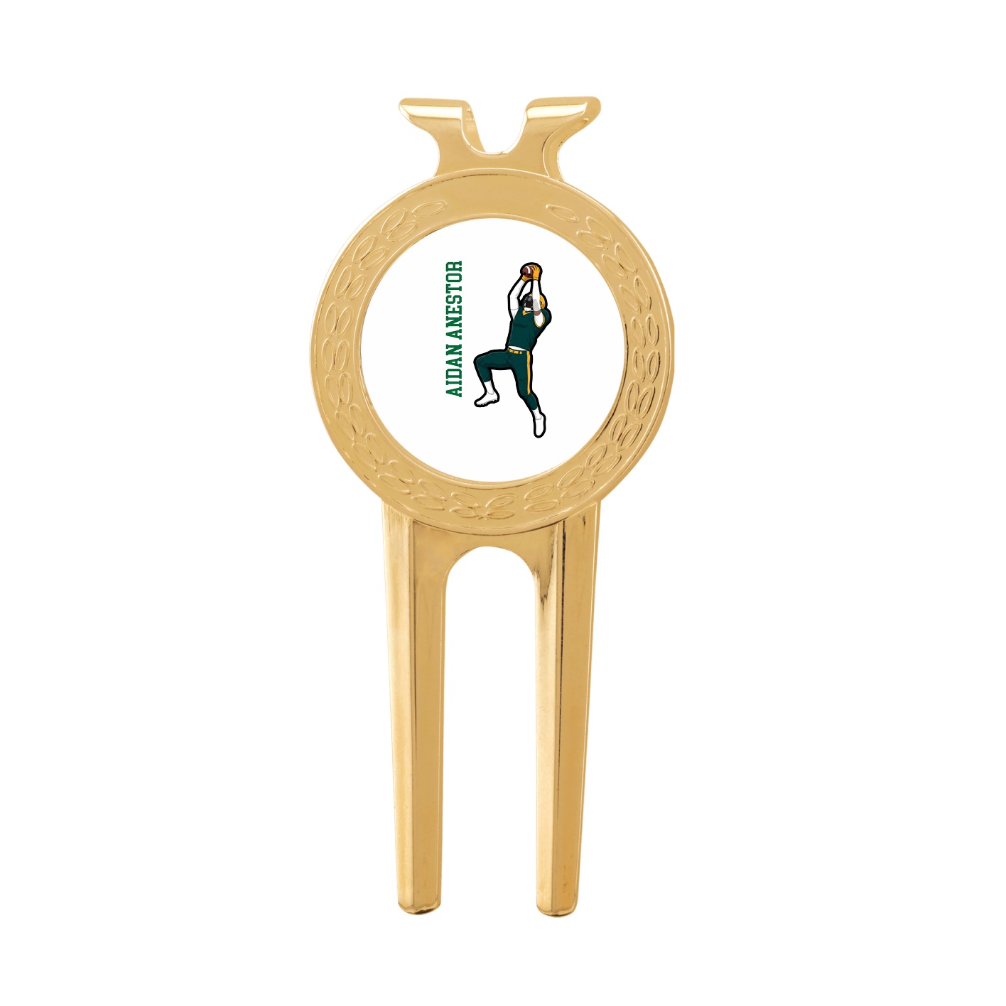 Divot Tool with Ball Marker — Name Vertical in Classic