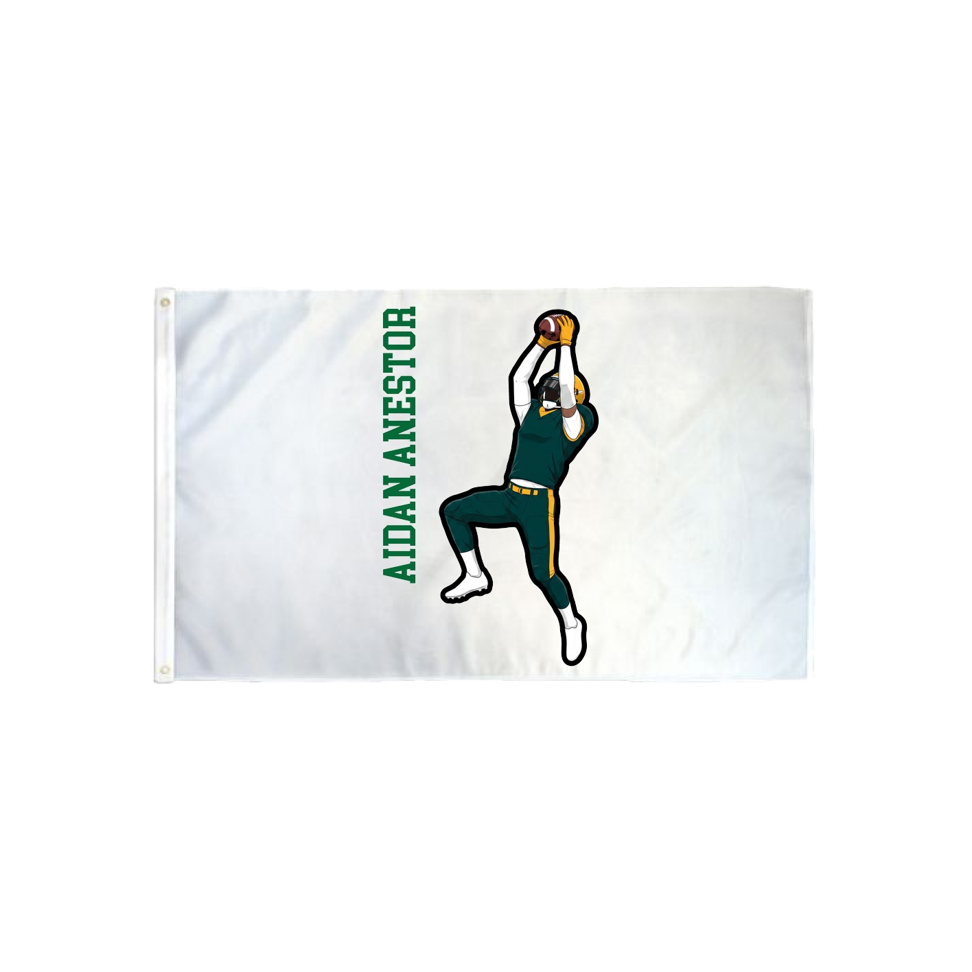 3x5 Flag — Name Vertical in Classic