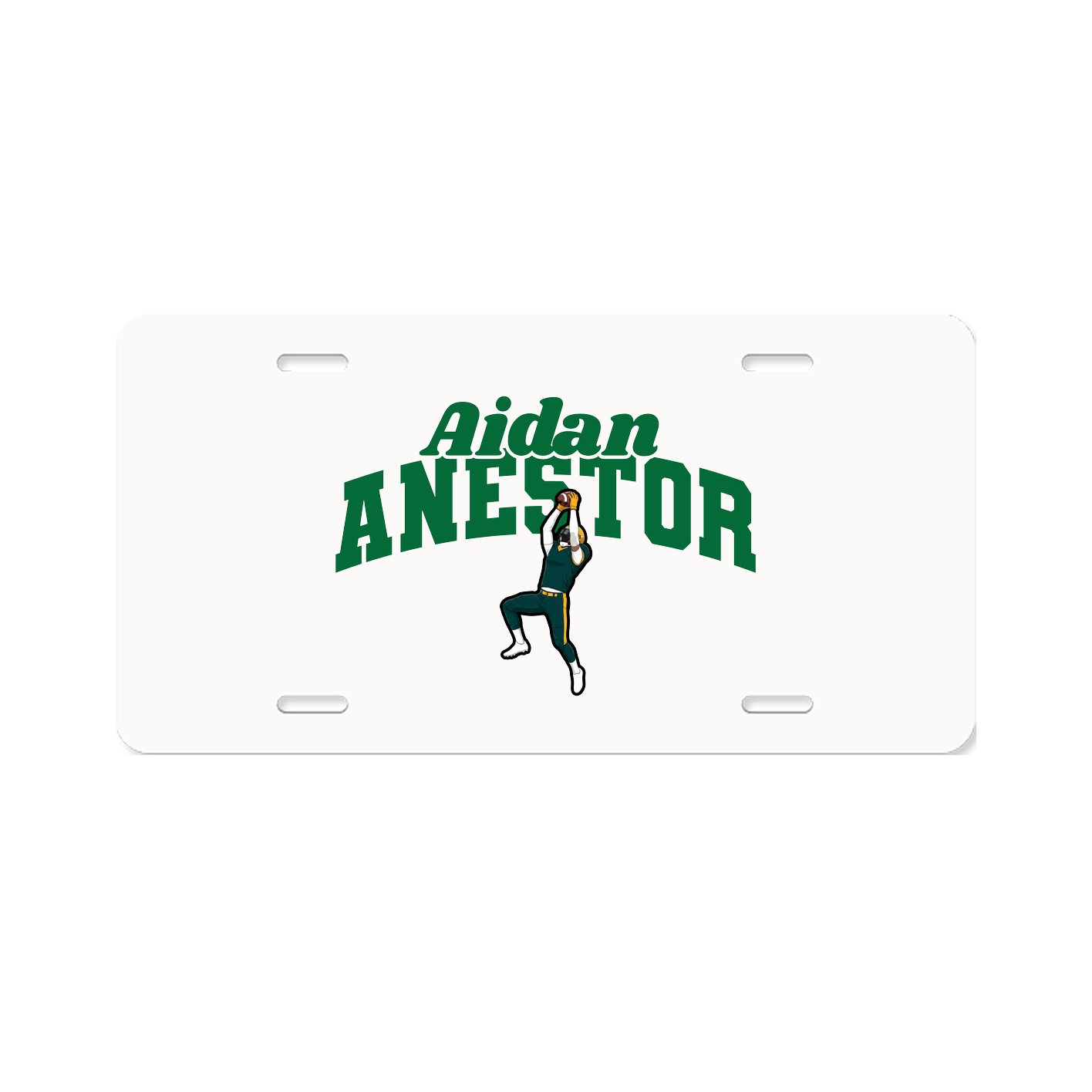 License Plate — Signature Arch in Classic