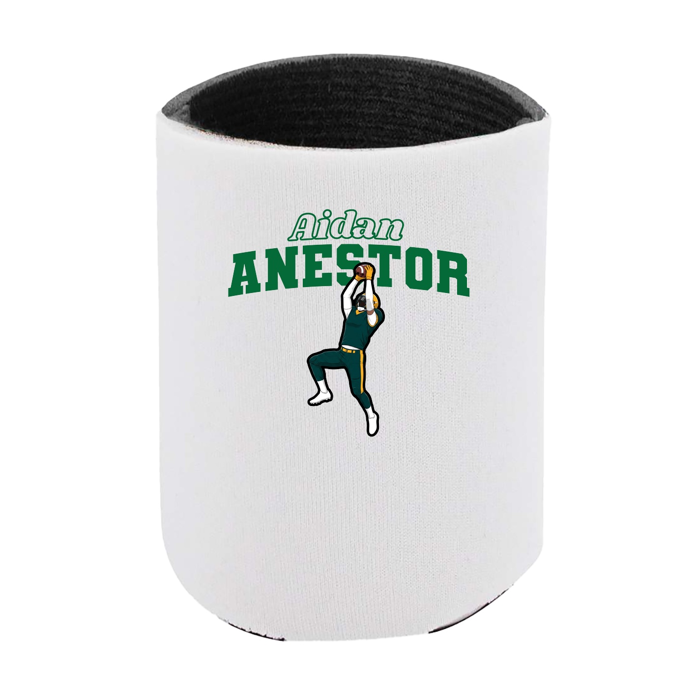 Can Holder — Name Arch in White