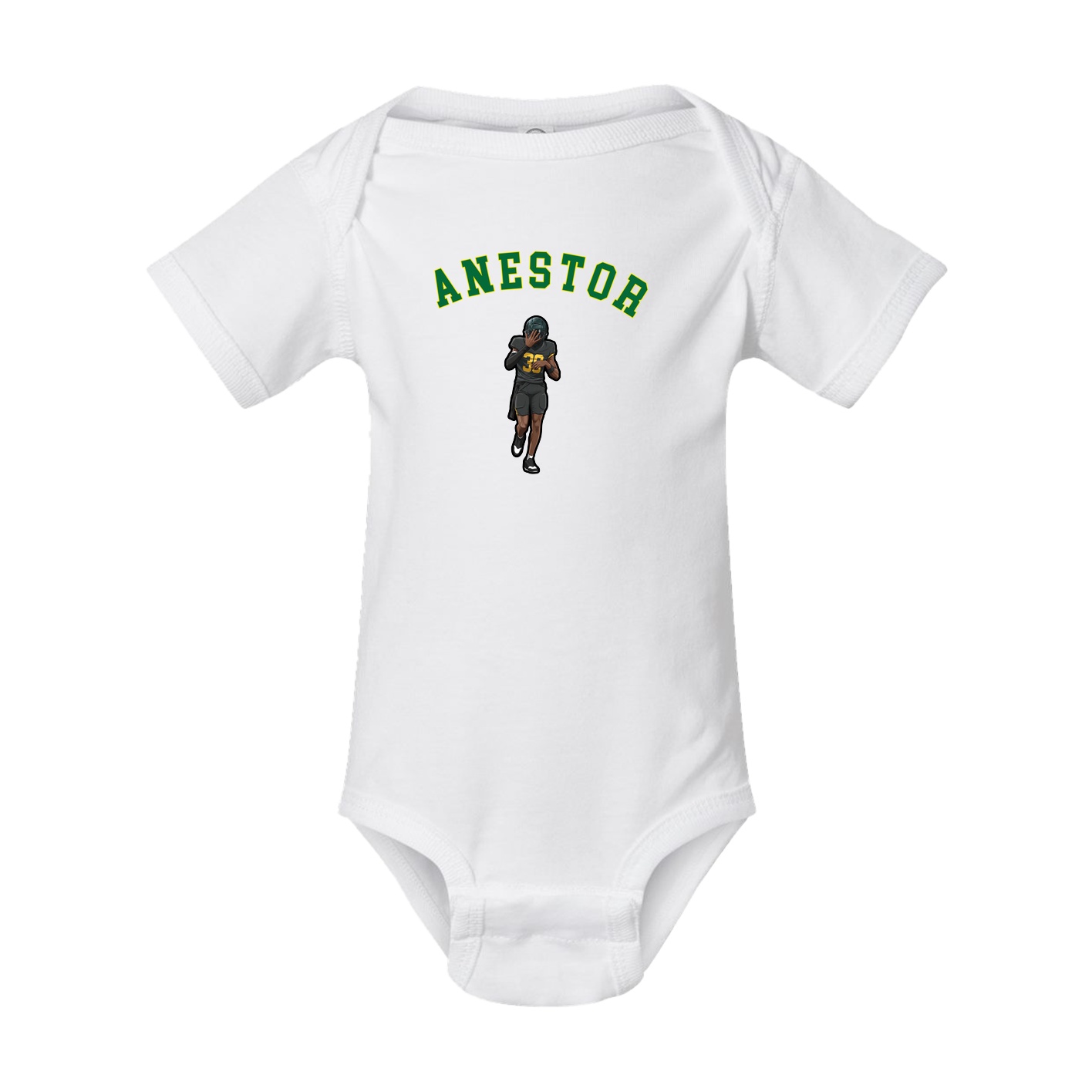 Baby Onesie — Shirsey Arch in White