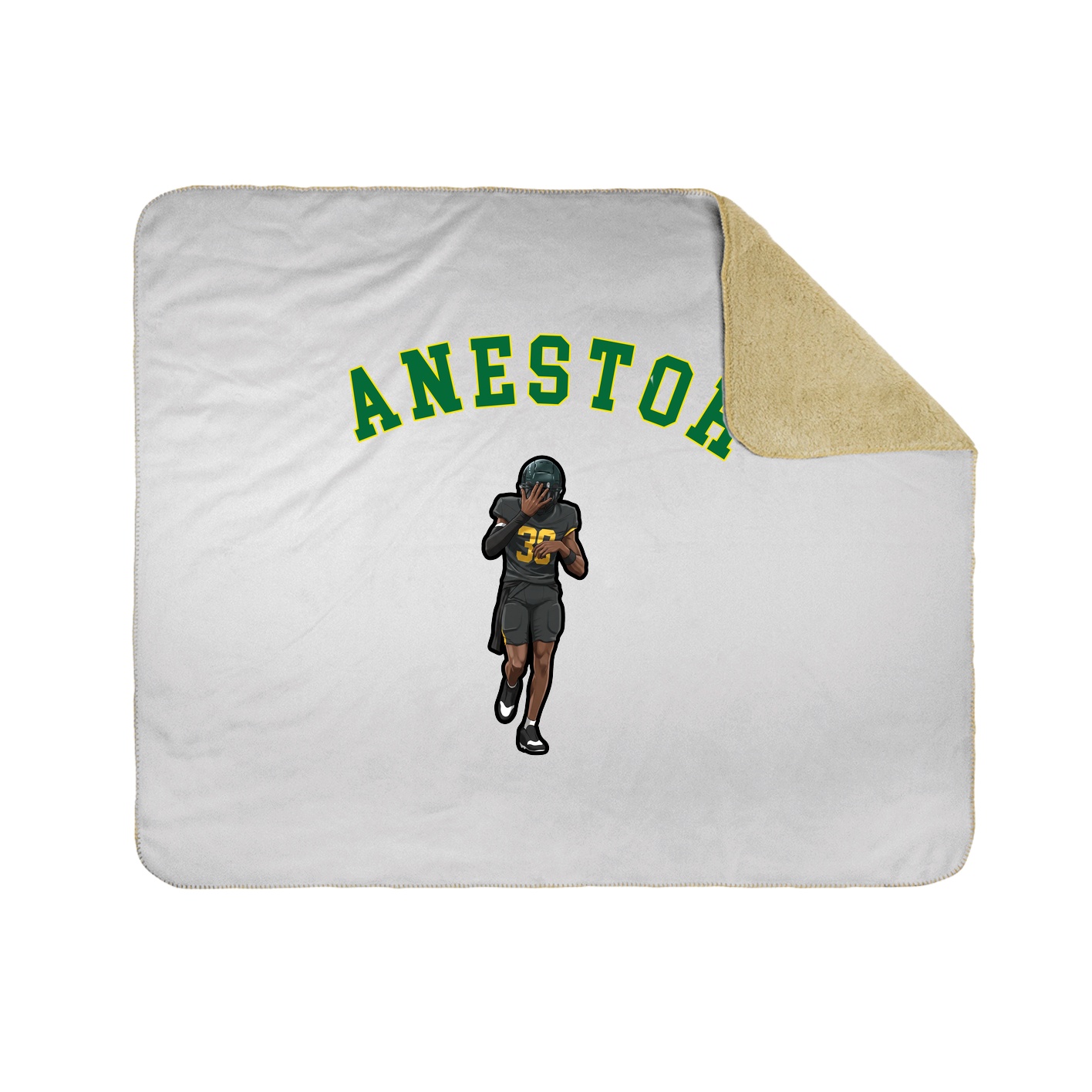 Throw Blanket — Shirsey Arch in White