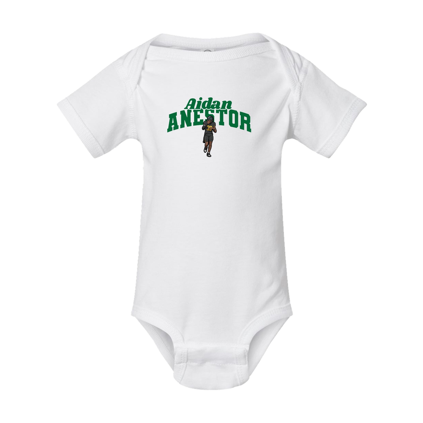 Baby Onesie — Signature Arch in White