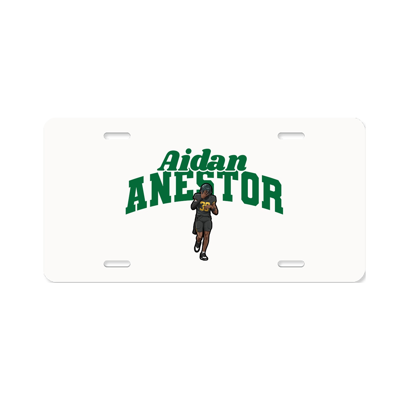 License Plate — Signature Arch in Classic
