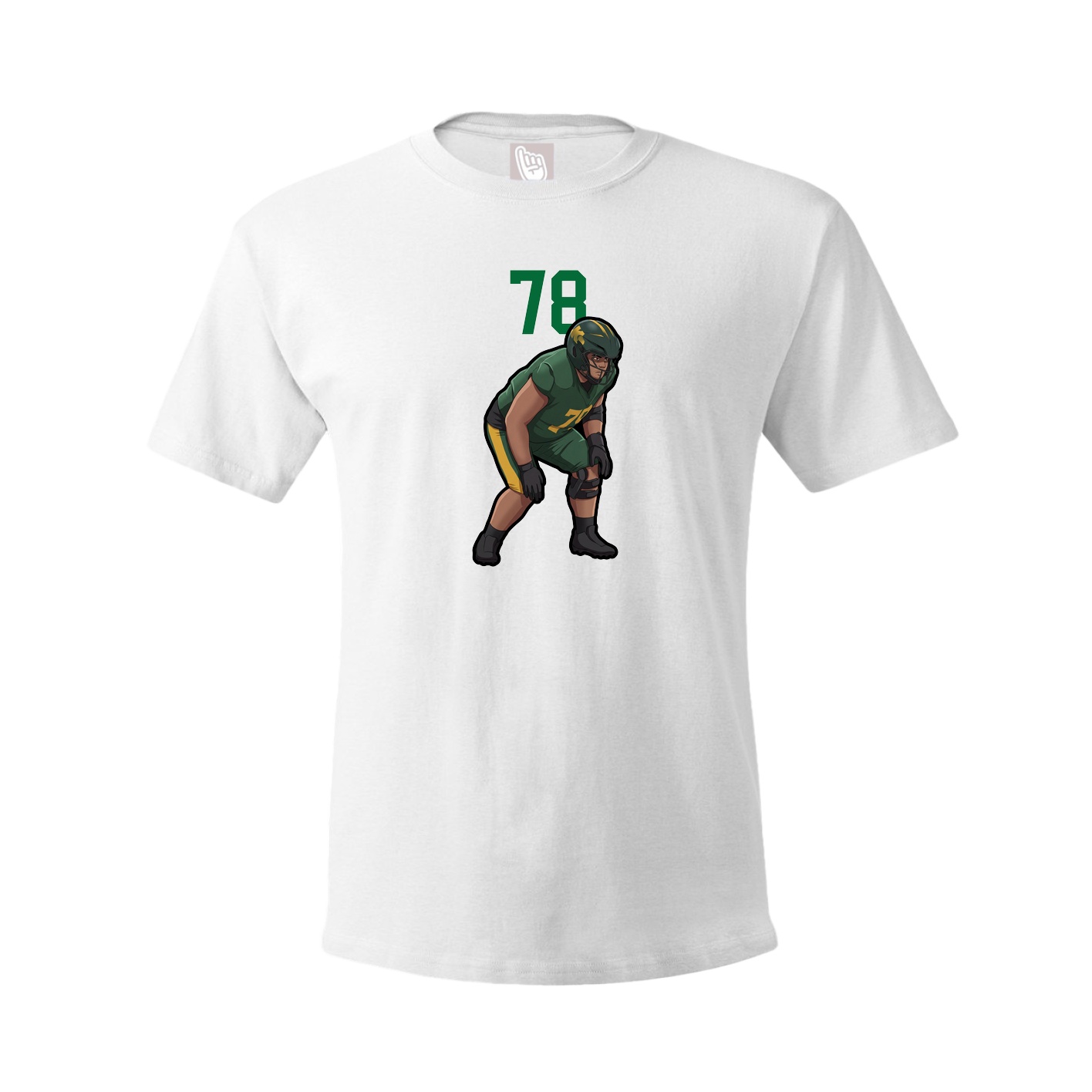Tee — Number Top in White