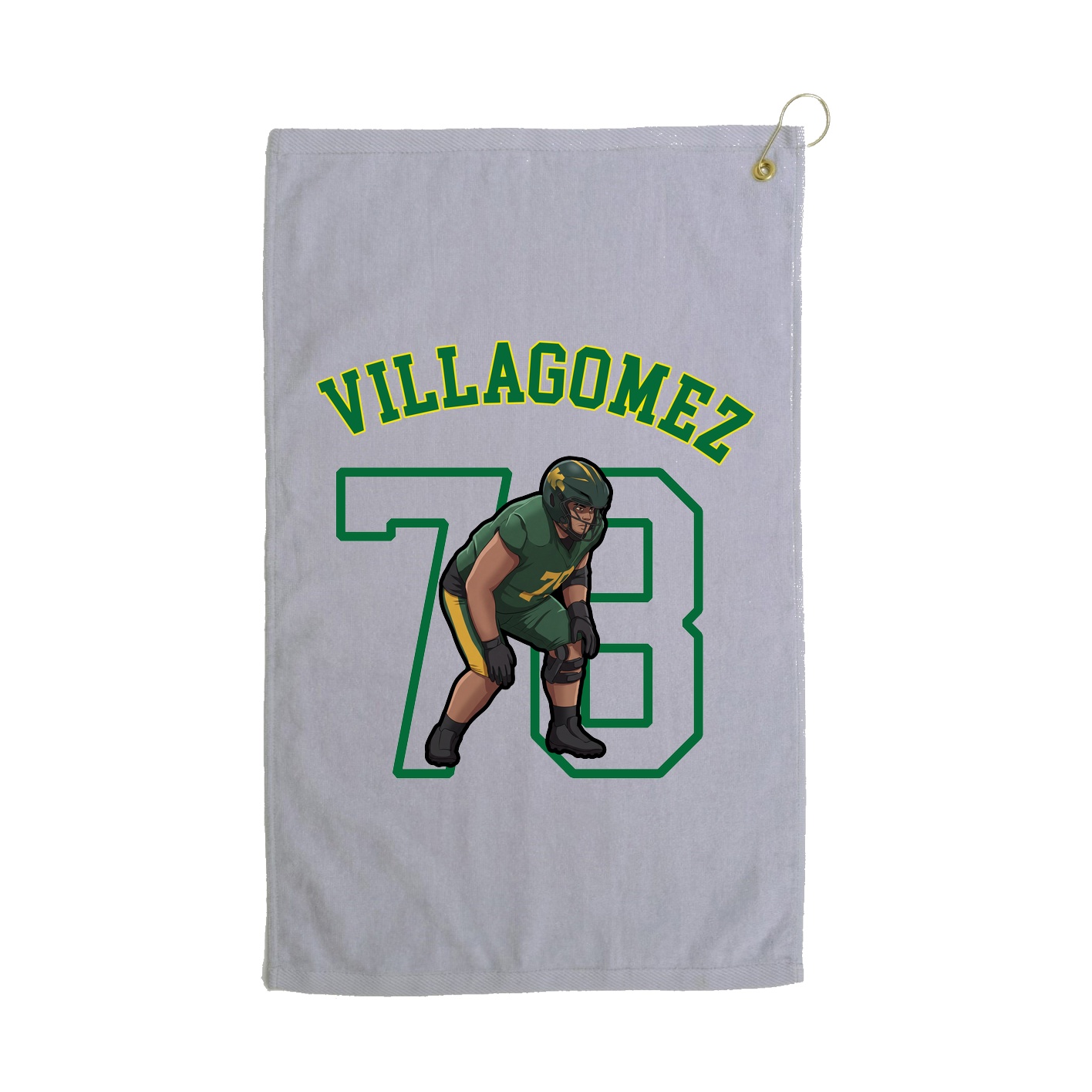 Golf Towel — Shirsey Arch in Grey