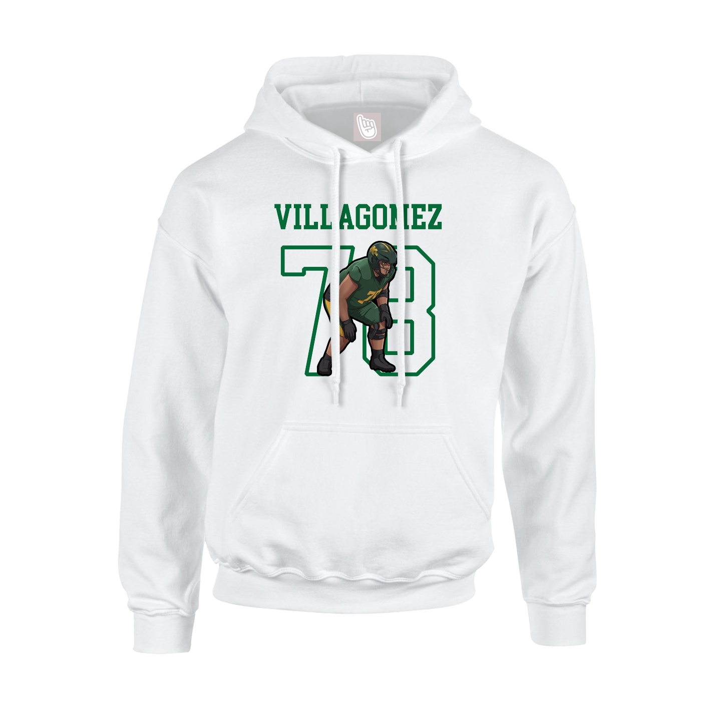 Youth Hoodie — Shirsey in White