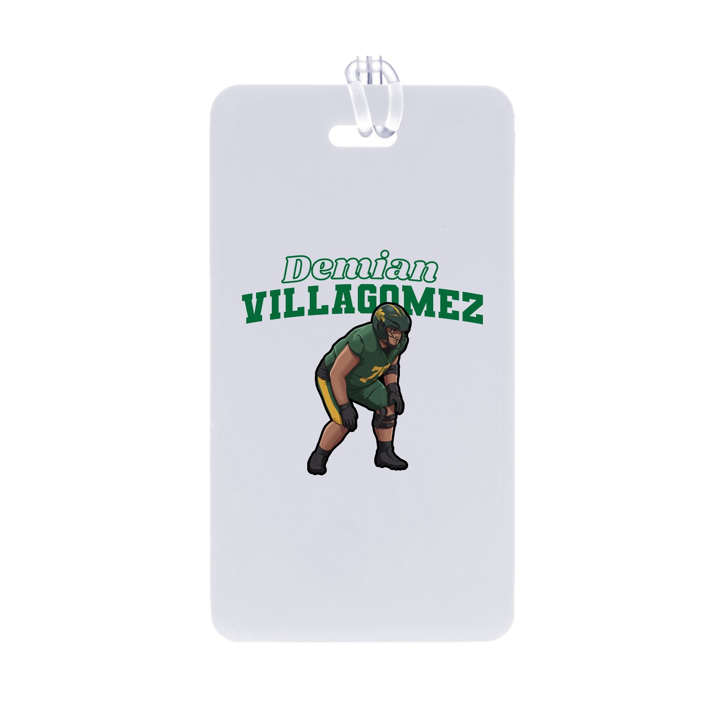 Bag Tag — Name Arch in Classic