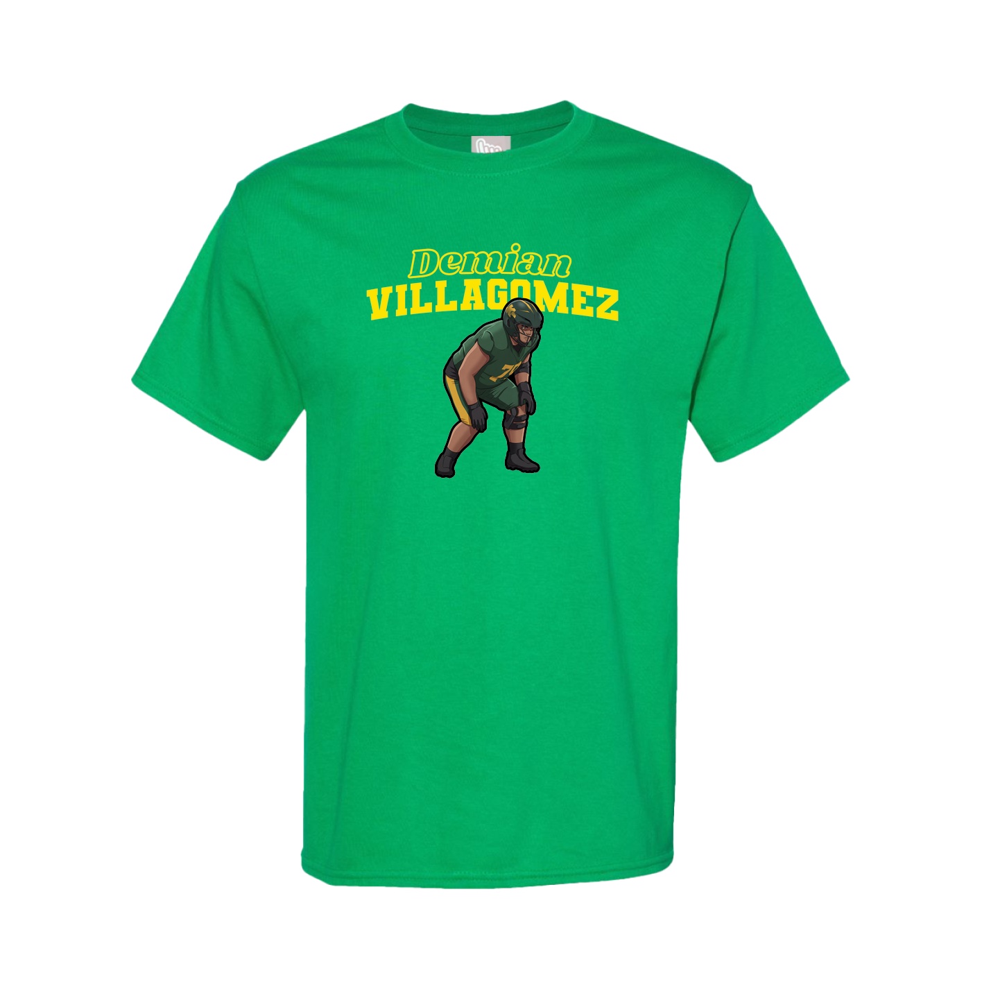 Tee — Name Arch in Green