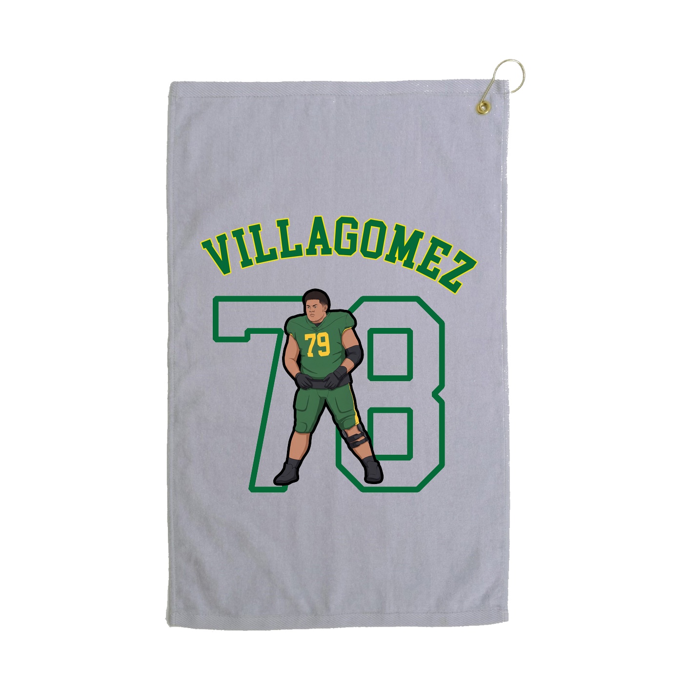Golf Towel — Shirsey Arch in Grey