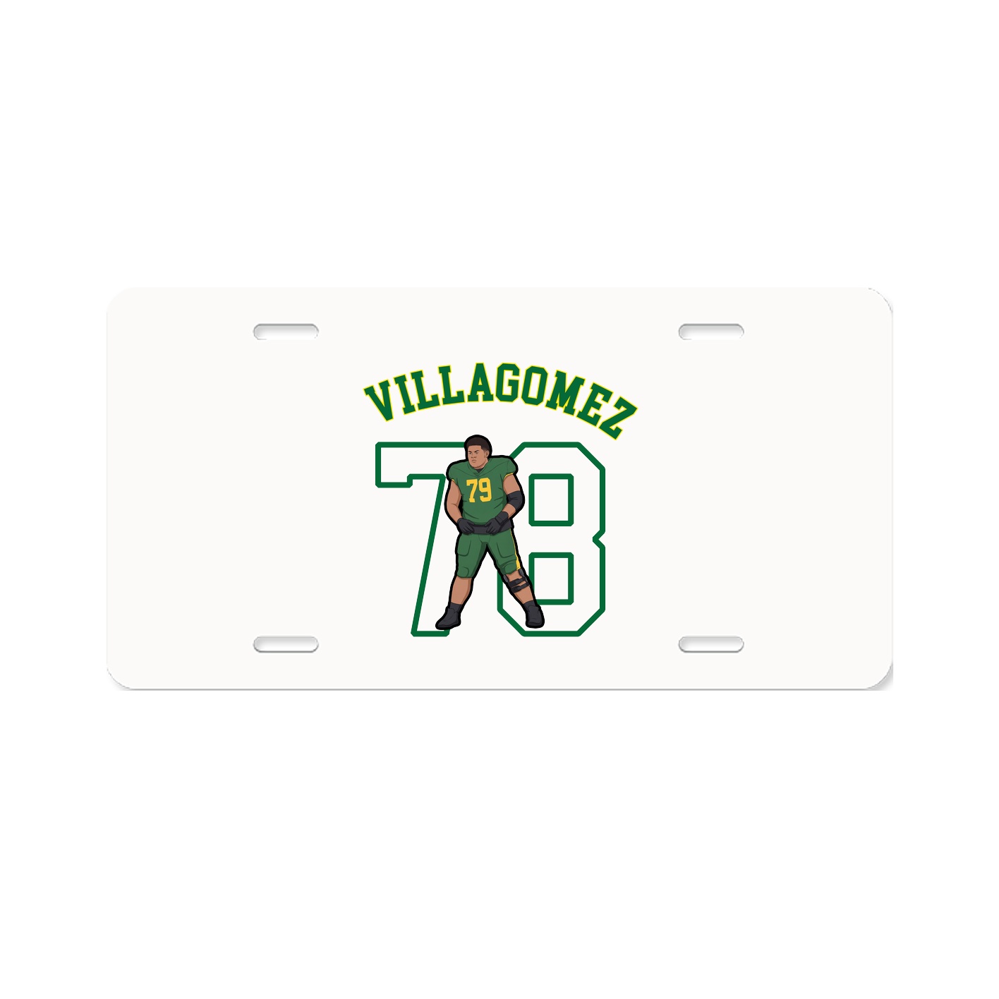License Plate — Shirsey Arch in Classic