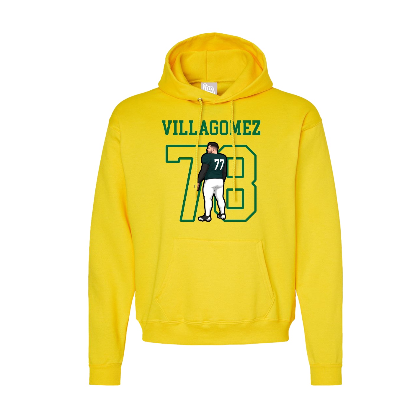 Hoodie — Shirsey in Yellow