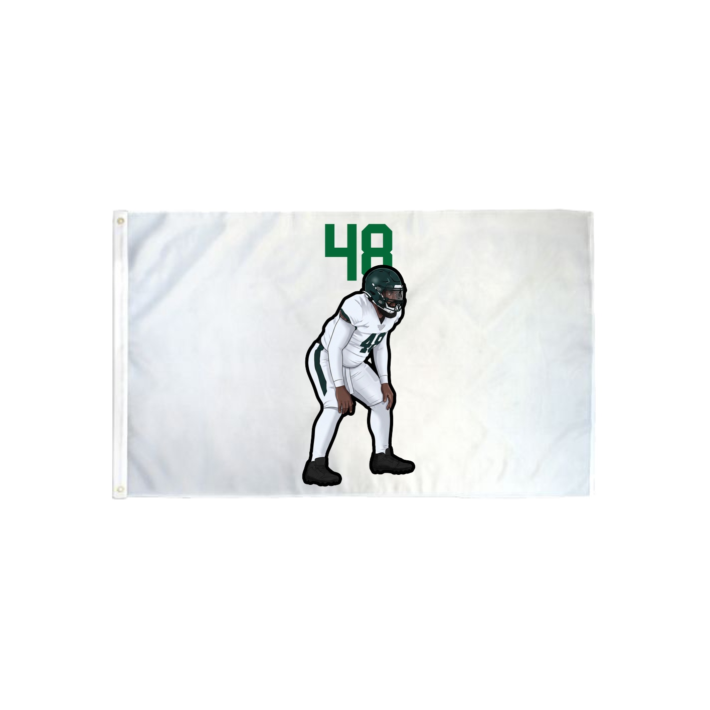 3x5 Flag — Number Top in Classic