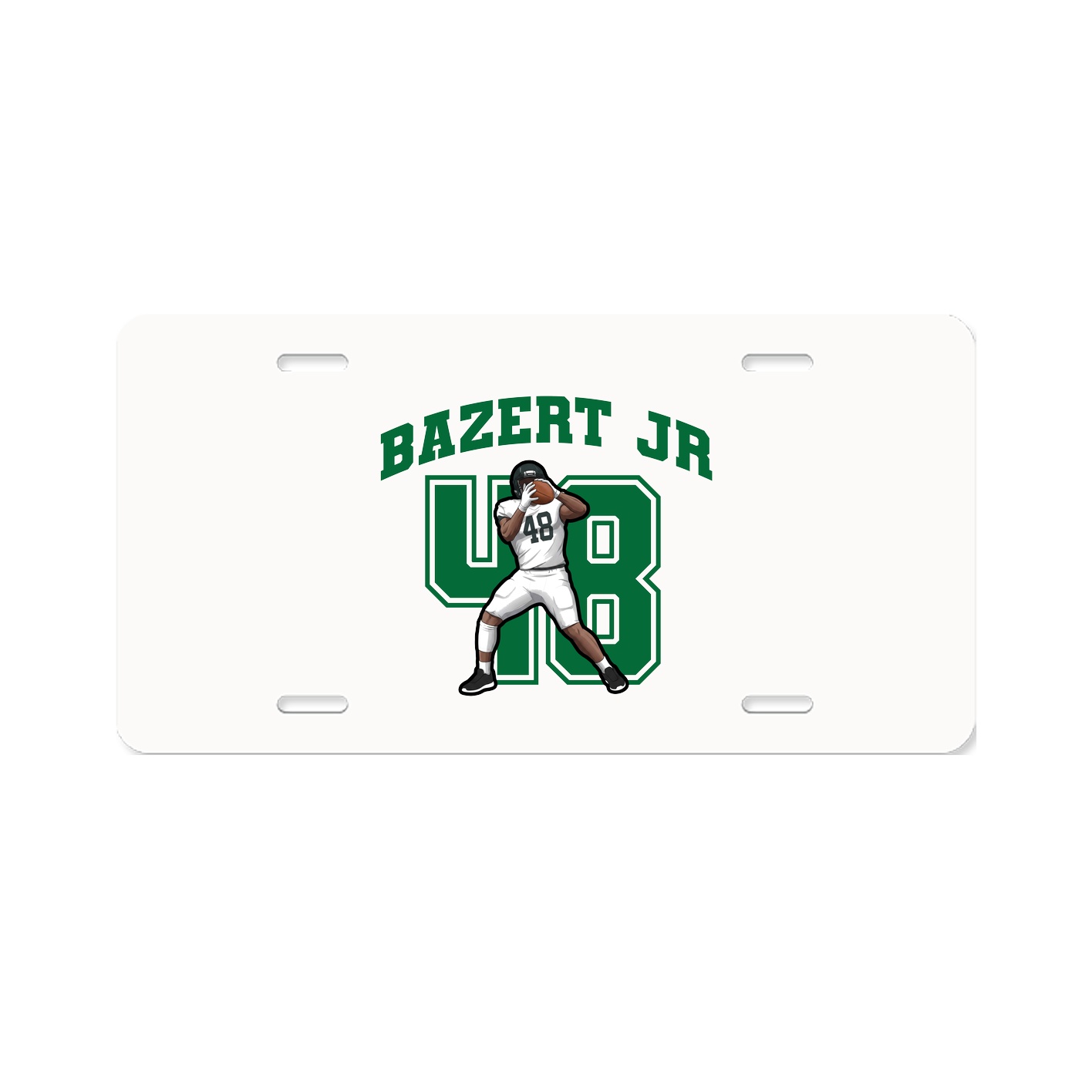 License Plate — Number in Classic