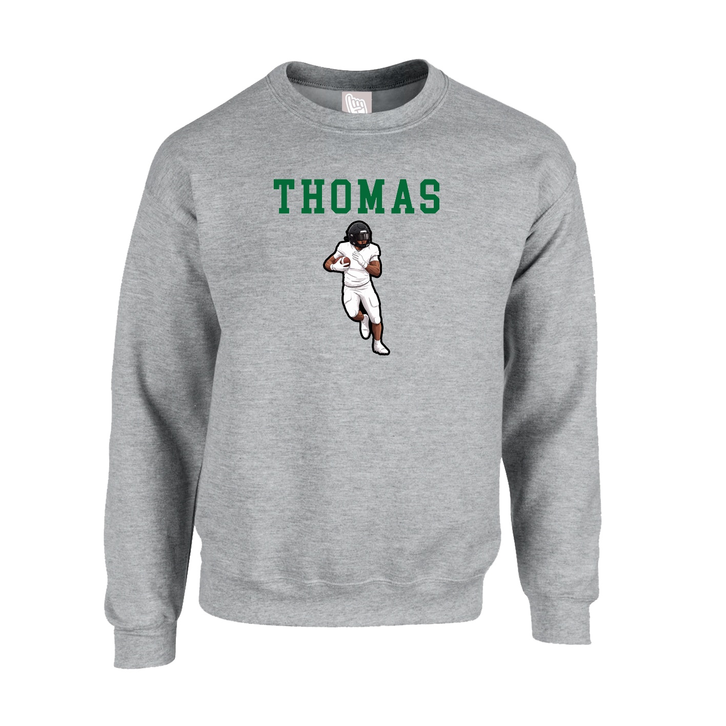 Fleece Crew — Shirsey in Grey