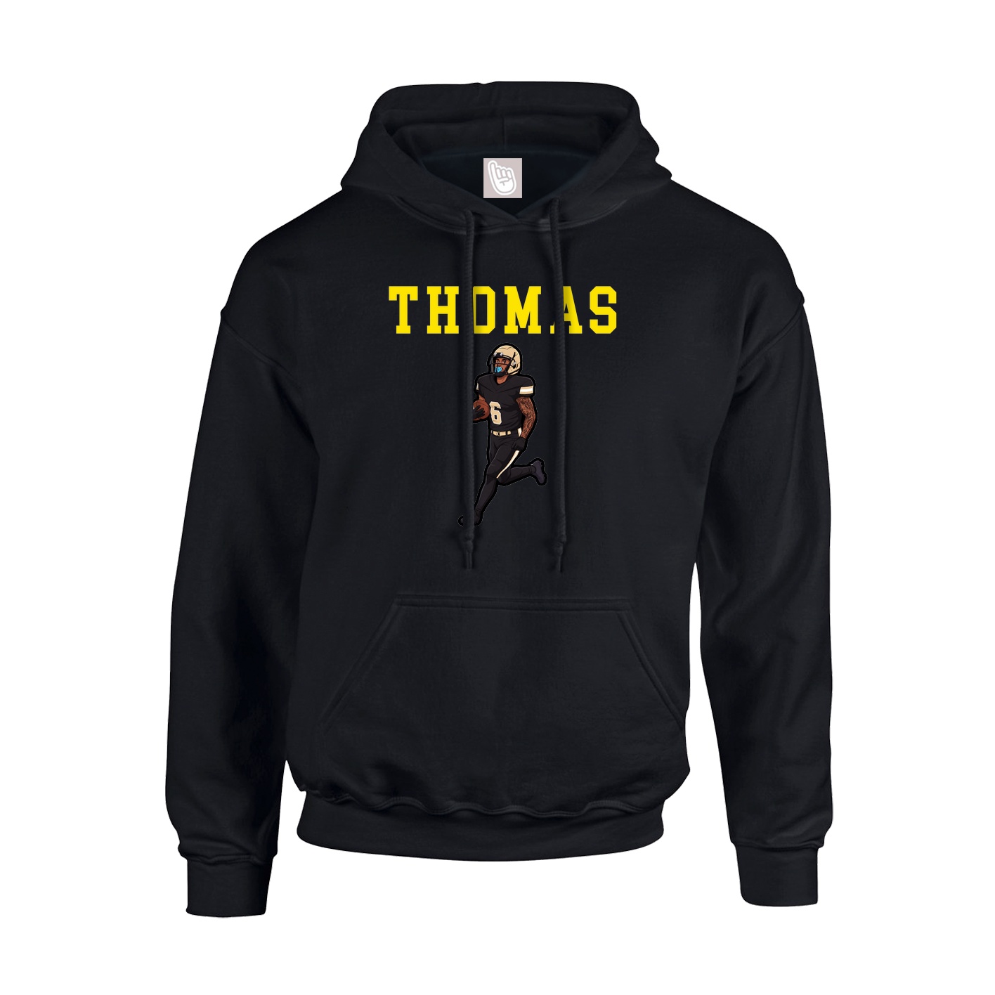 Youth Hoodie — Shirsey in Black