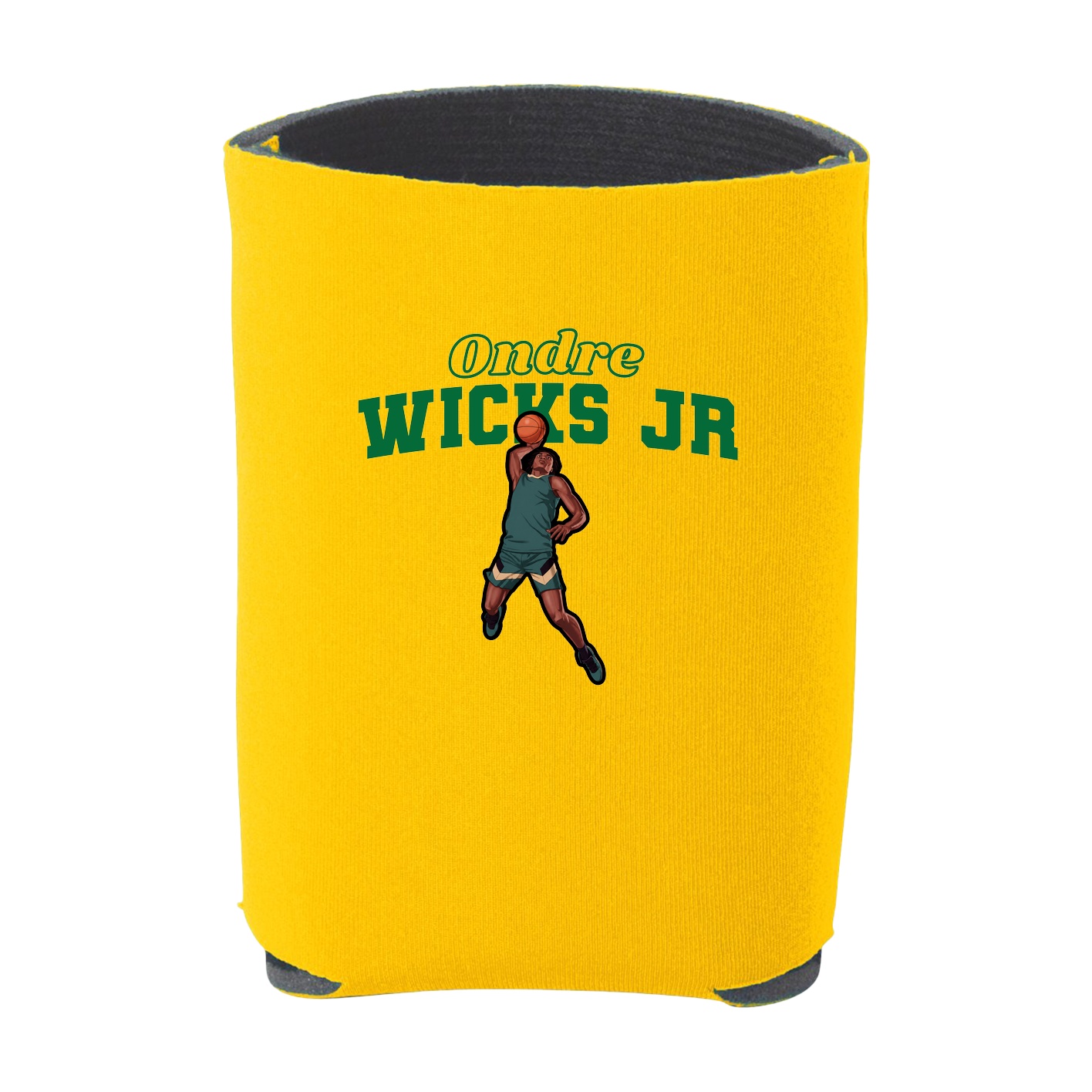 Can Holder — Name Arch in Yellow