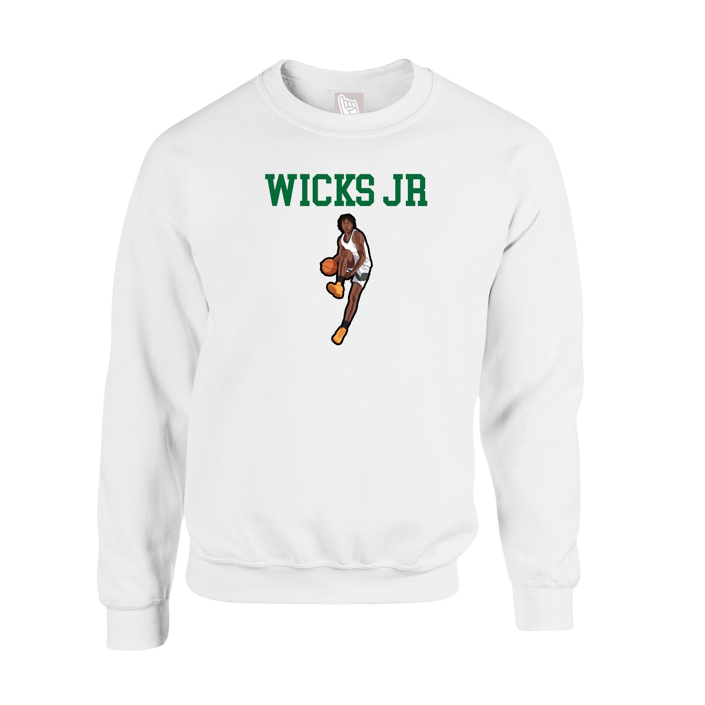Fleece Crew — Shirsey in White