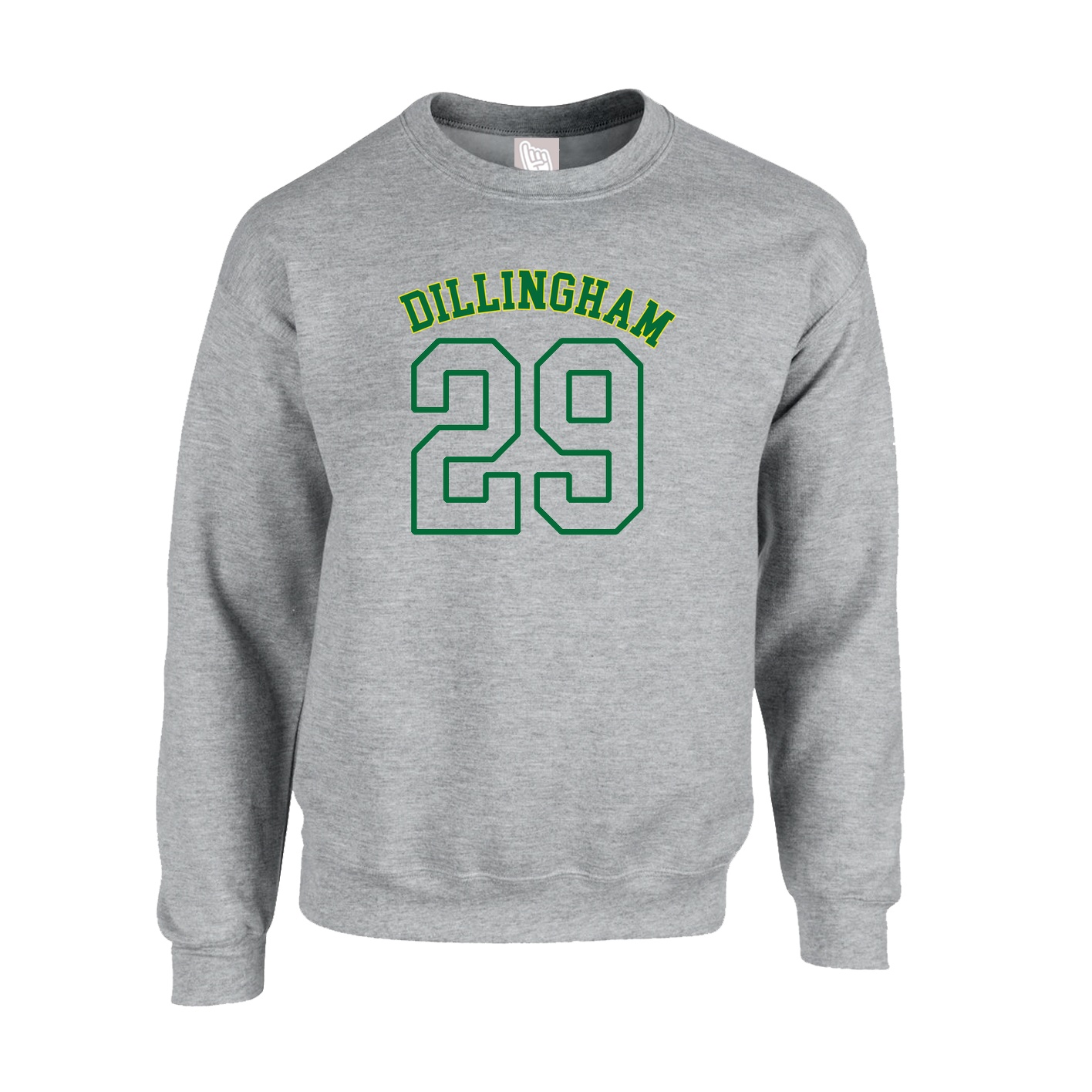 Fleece Crew — Shirsey Arch in Grey