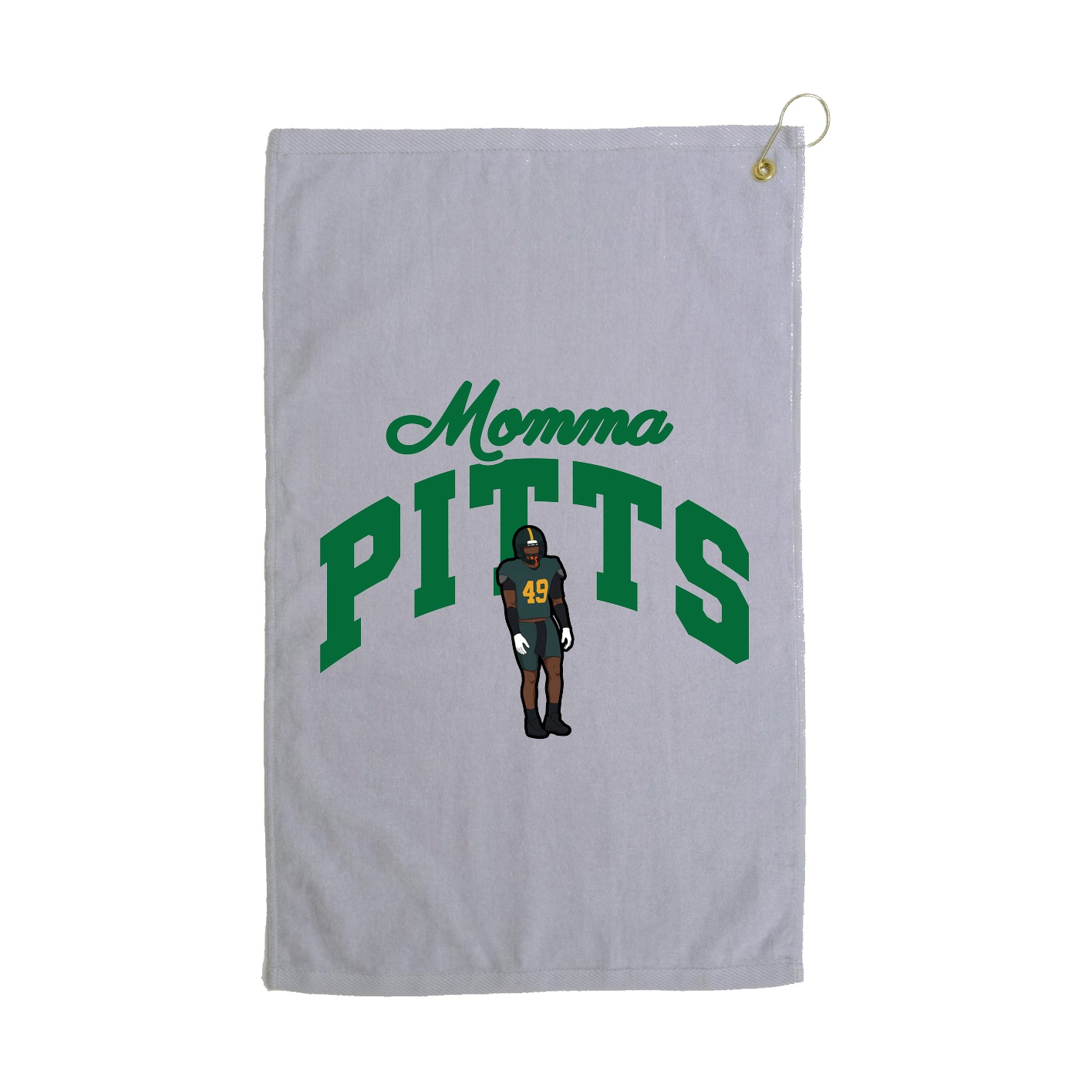 Golf Towel — Mothers Day Arch in Grey