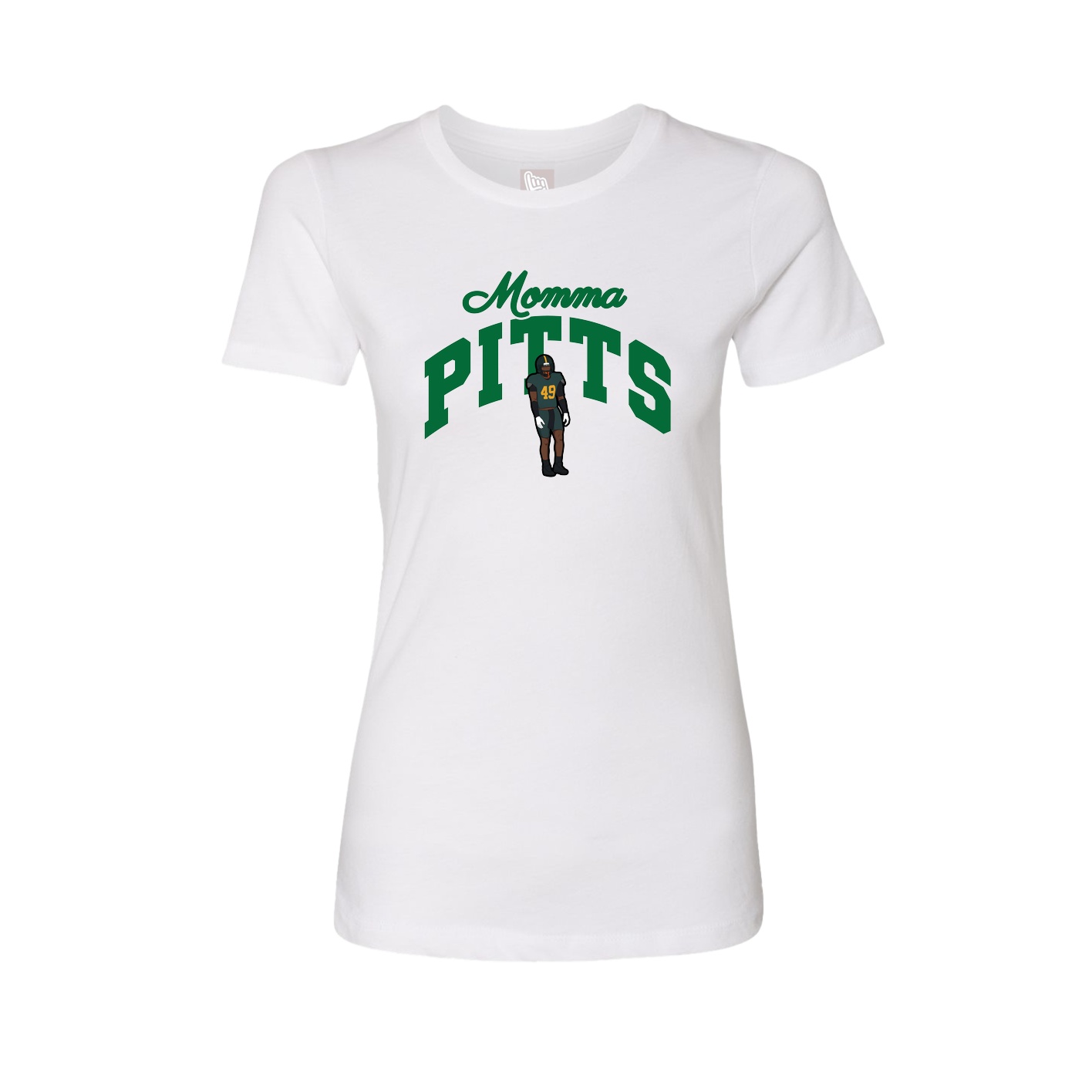 Womens Tee — Mothers Day Arch in White