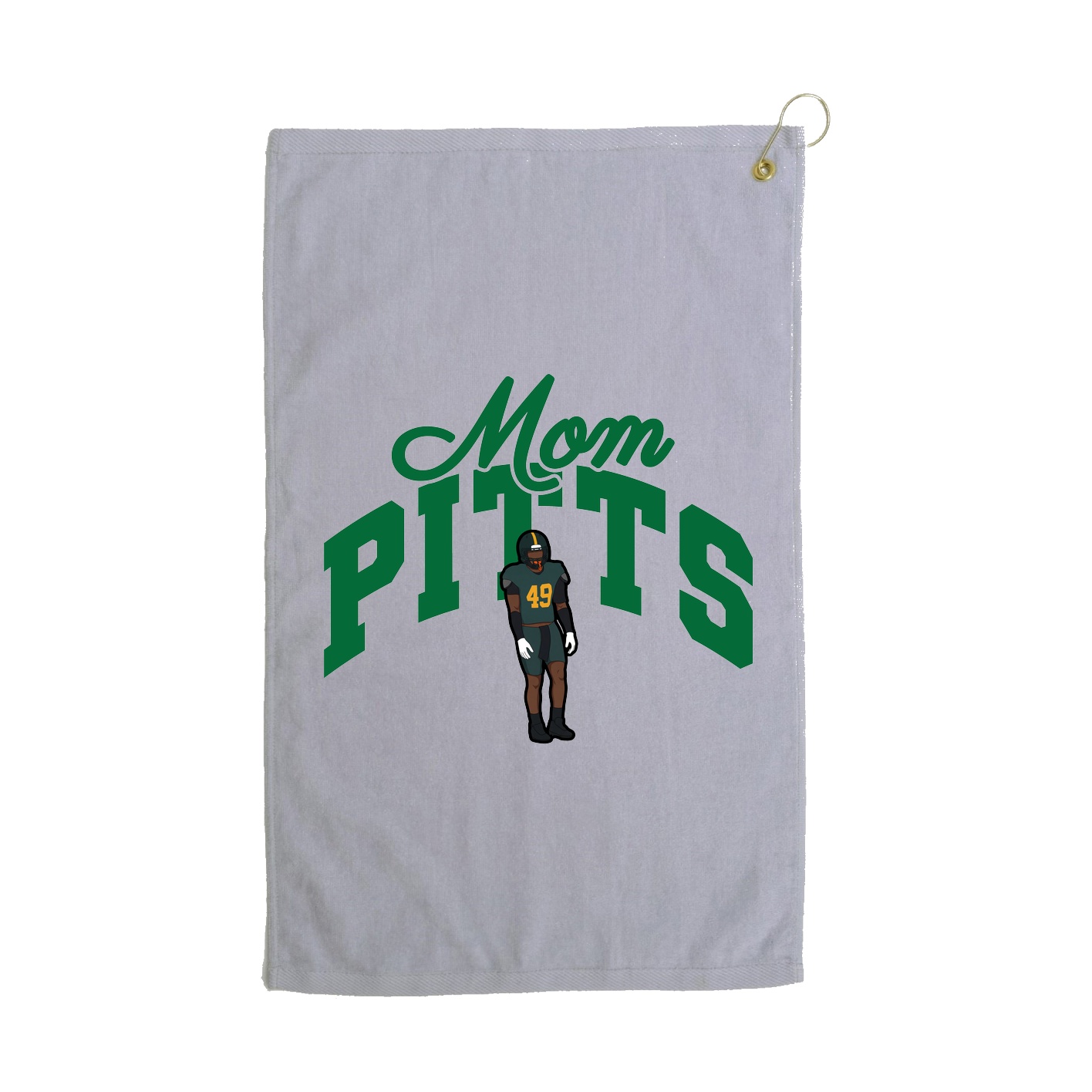 Golf Towel — Mothers Day Arch in Grey