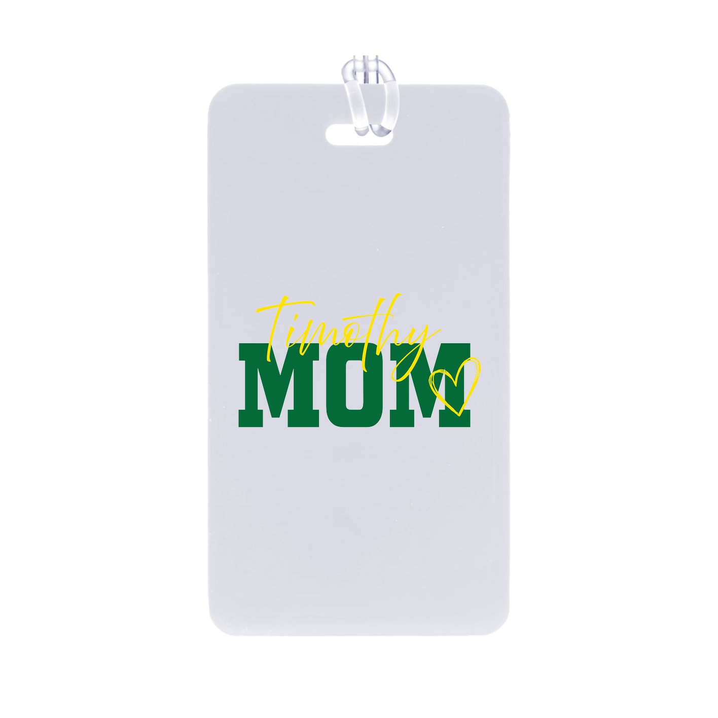 Bag Tag — Mothers Day Script in Classic