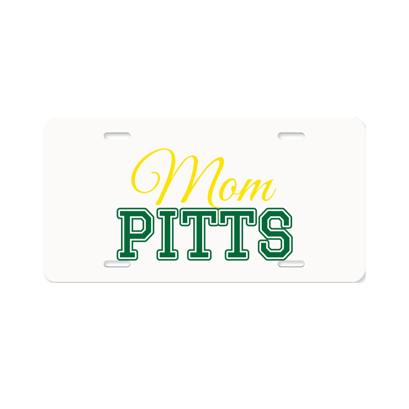 License Plate — Mothers Day Block in Classic