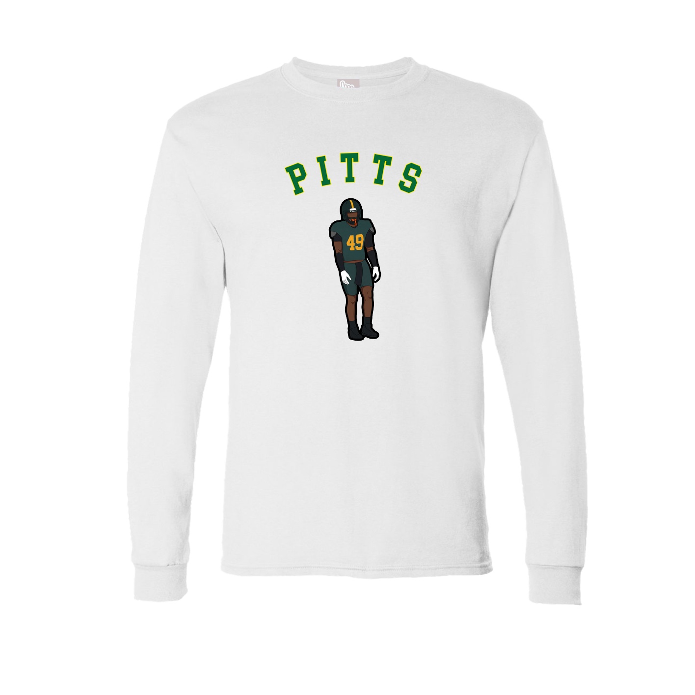Long Sleeve Tee — Shirsey Arch in White