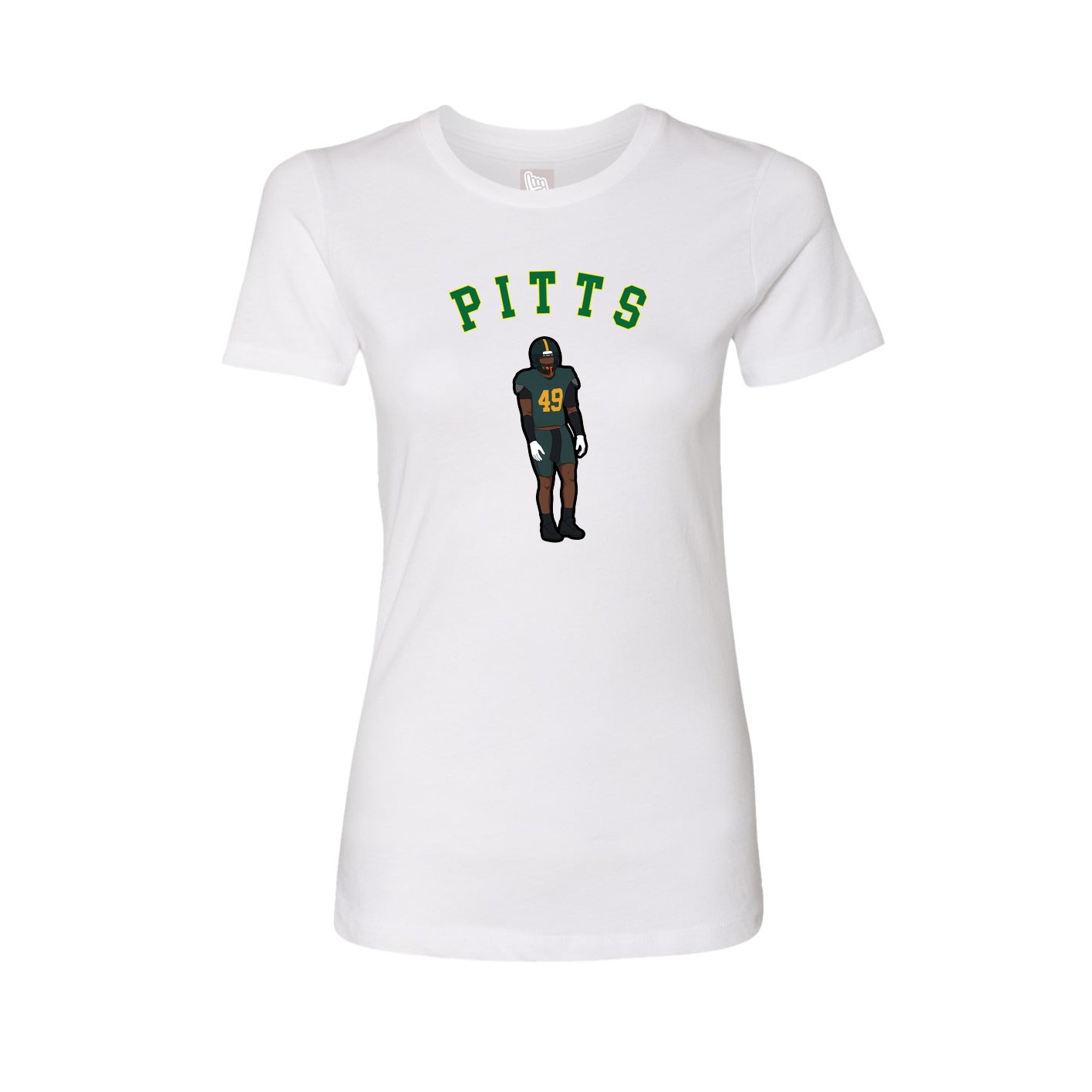 Womens Tee — Shirsey Arch in White