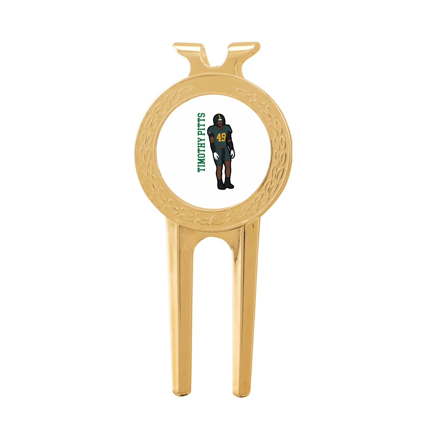 Divot Tool with Ball Marker — Name Vertical in Classic