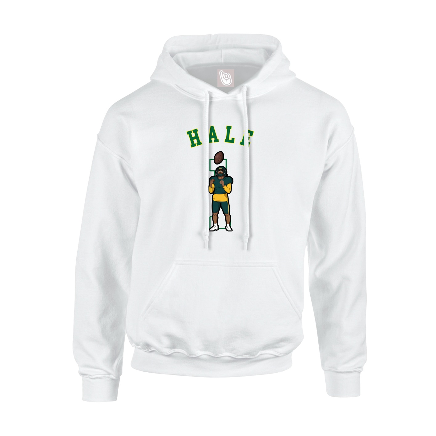 Hoodie — Shirsey Arch in White