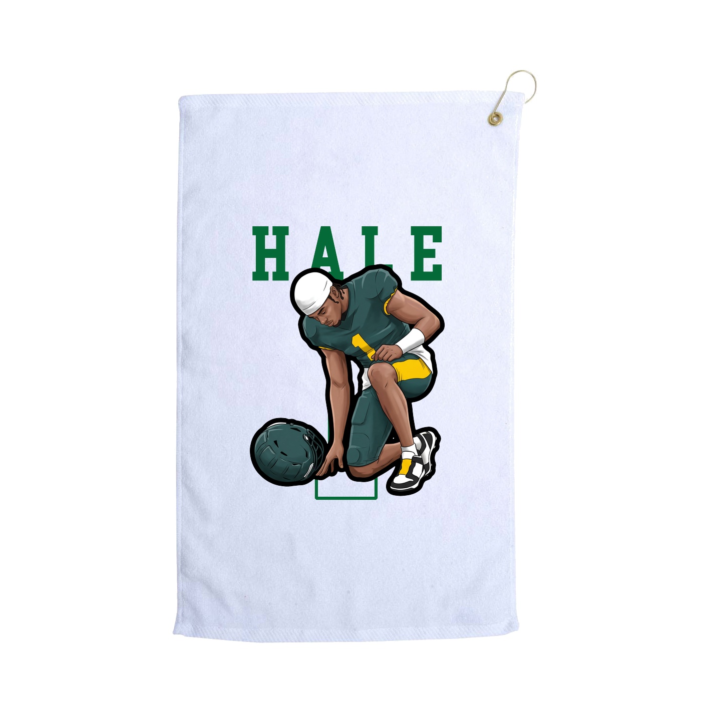 Golf Towel — Shirsey in White