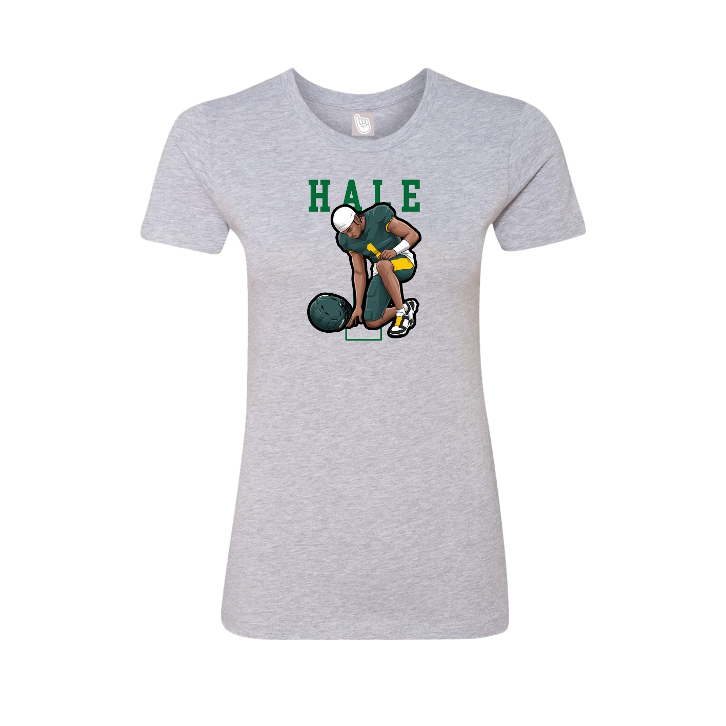Fitted Women's Tee — Shirsey in Grey