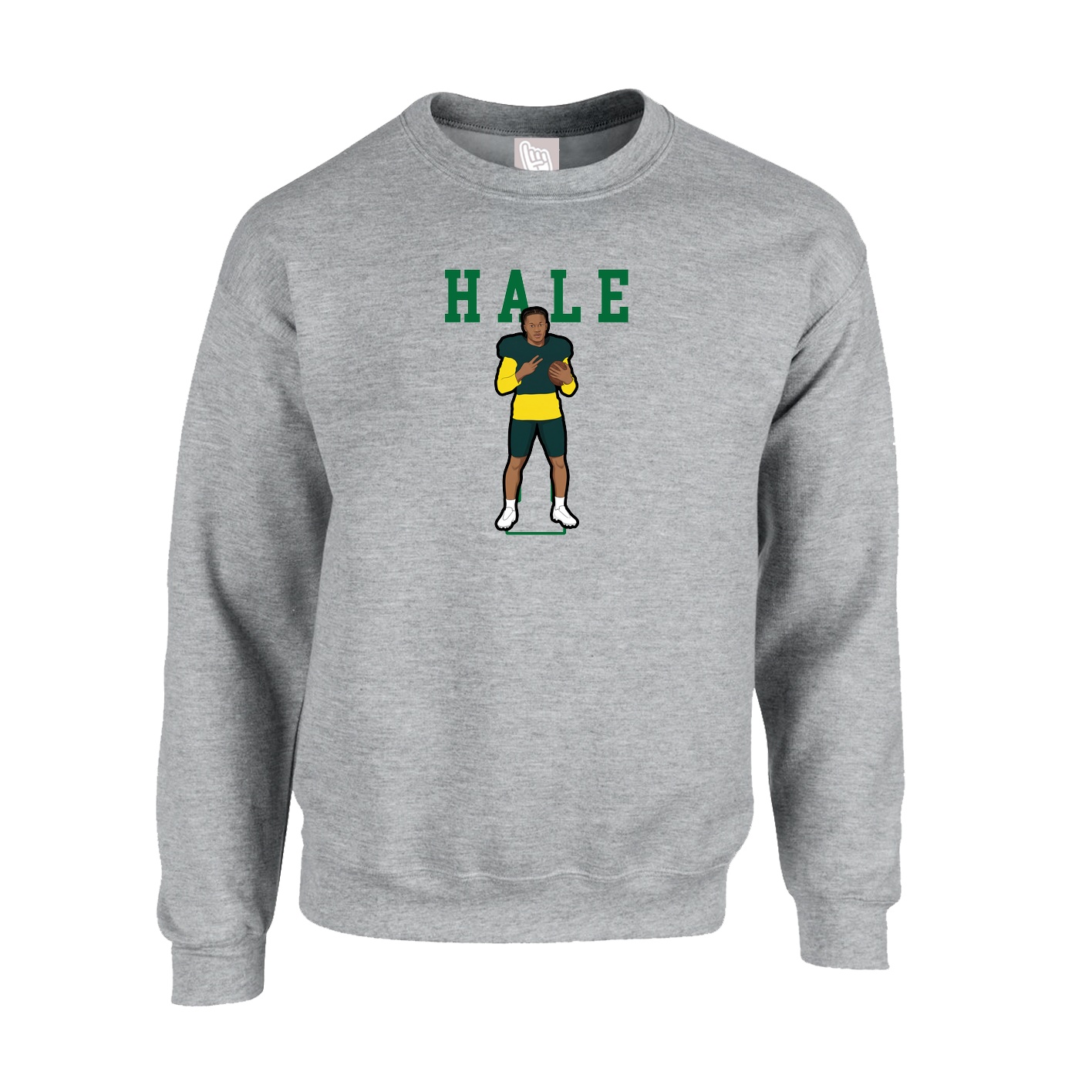 Fleece Crew — Shirsey in Grey