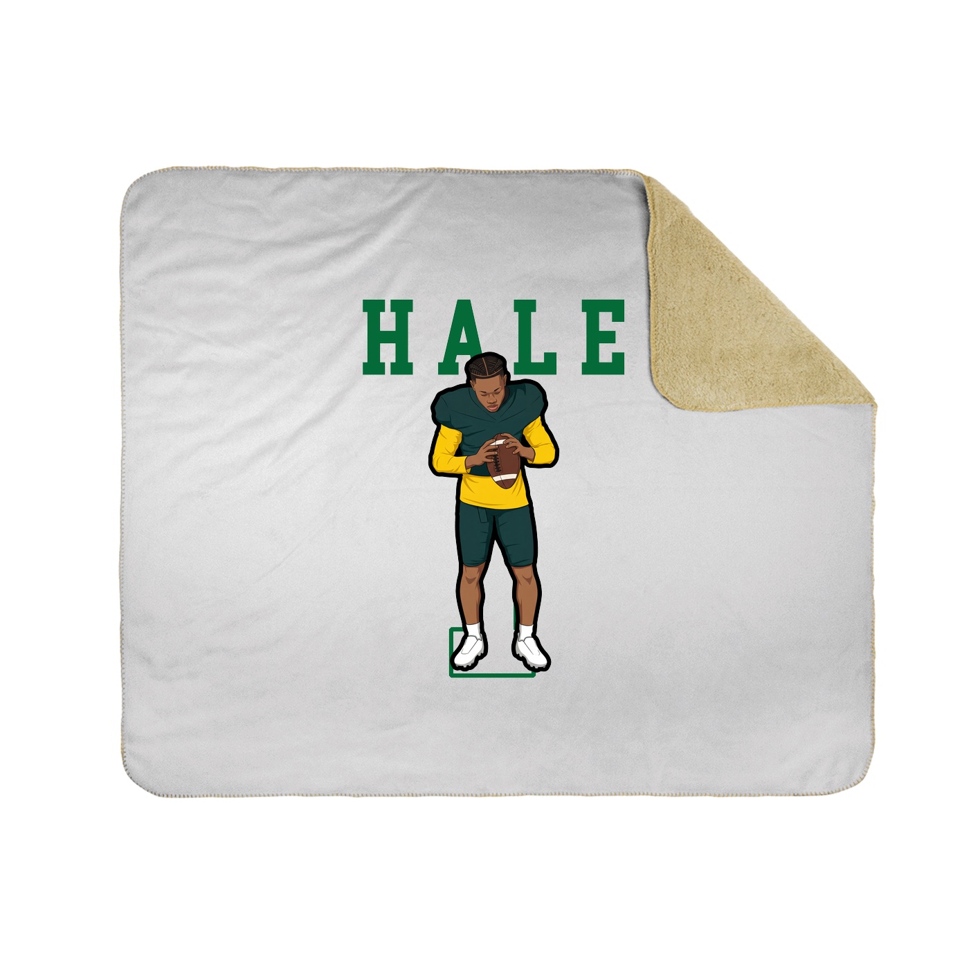 50x60 Sherpa Lined Throw Blanket