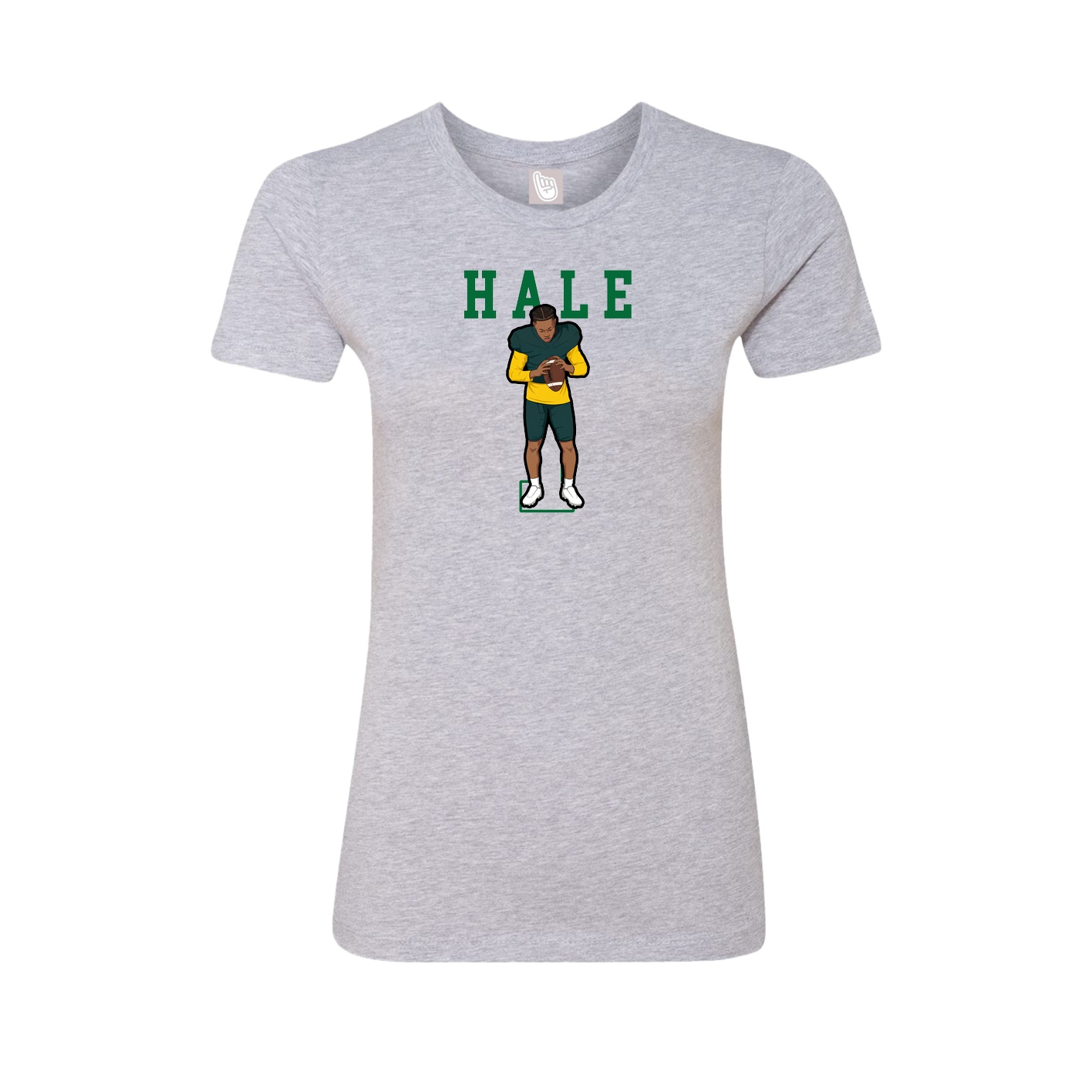 Fitted Women's Tee — Shirsey in Grey