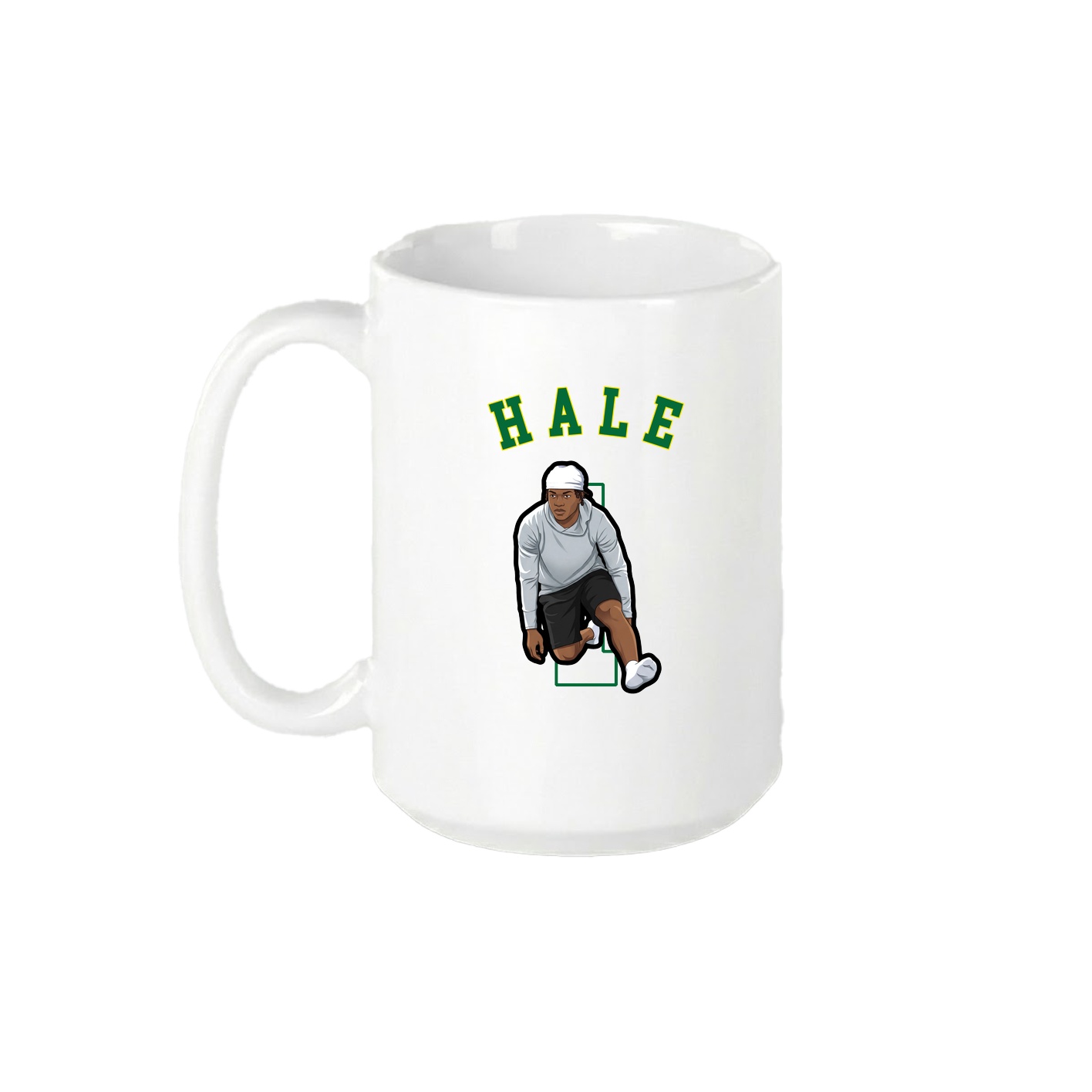15oz Coffee Mug — Shirsey Arch in White