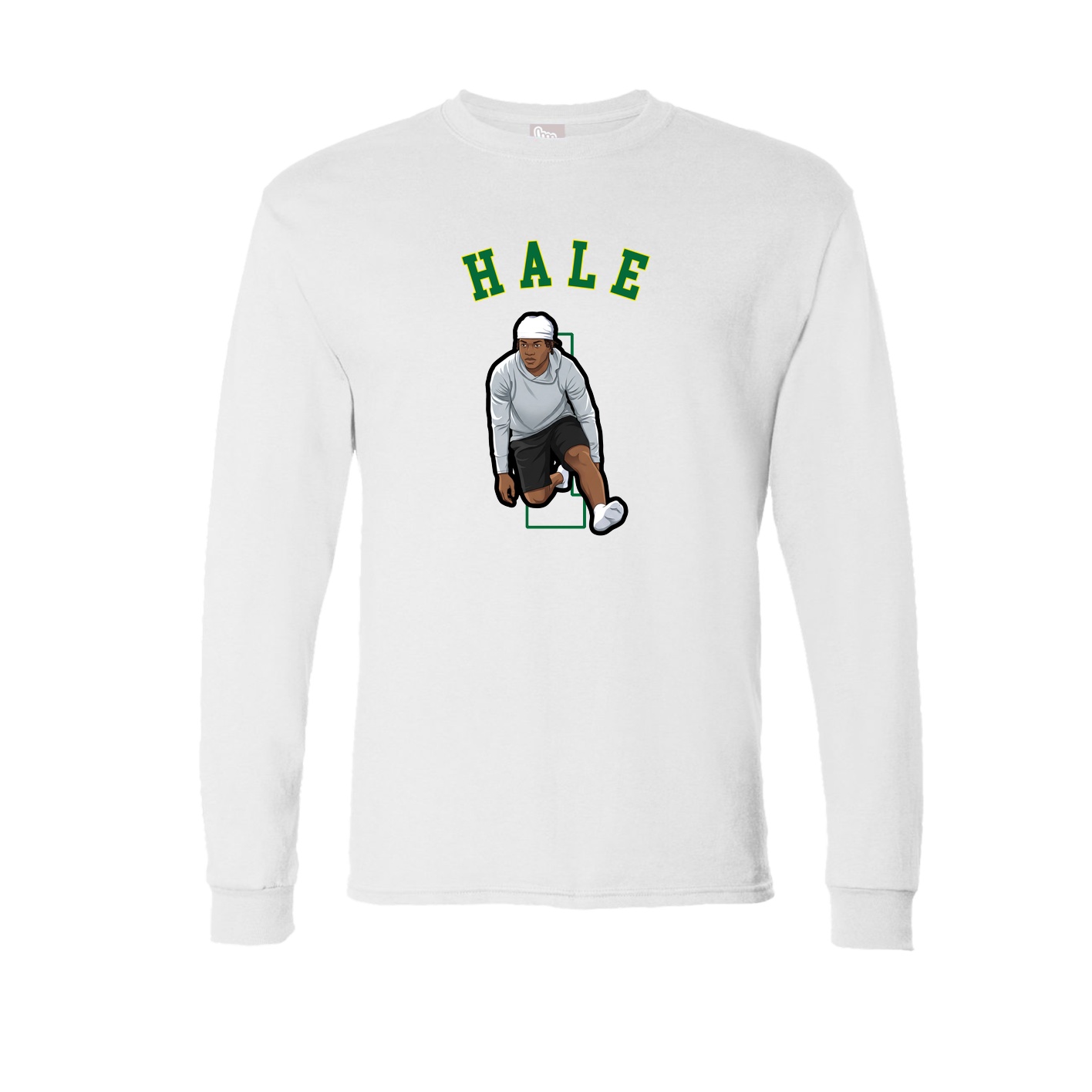 Long Sleeve Tee — Shirsey Arch in White