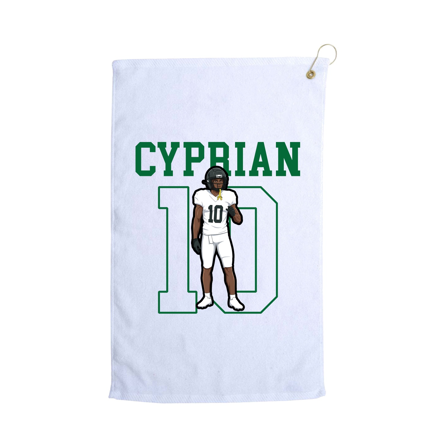 Golf Towel — Shirsey in White