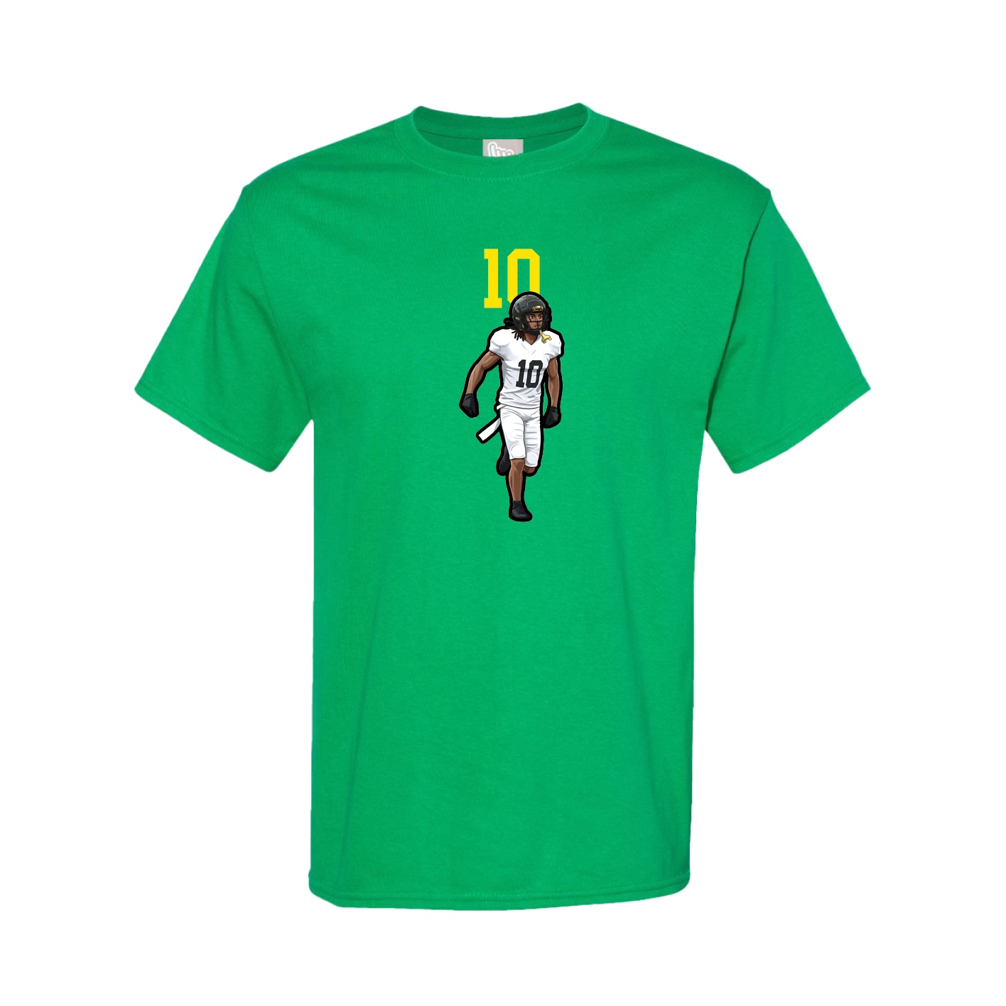 Tee — Number Top in Green