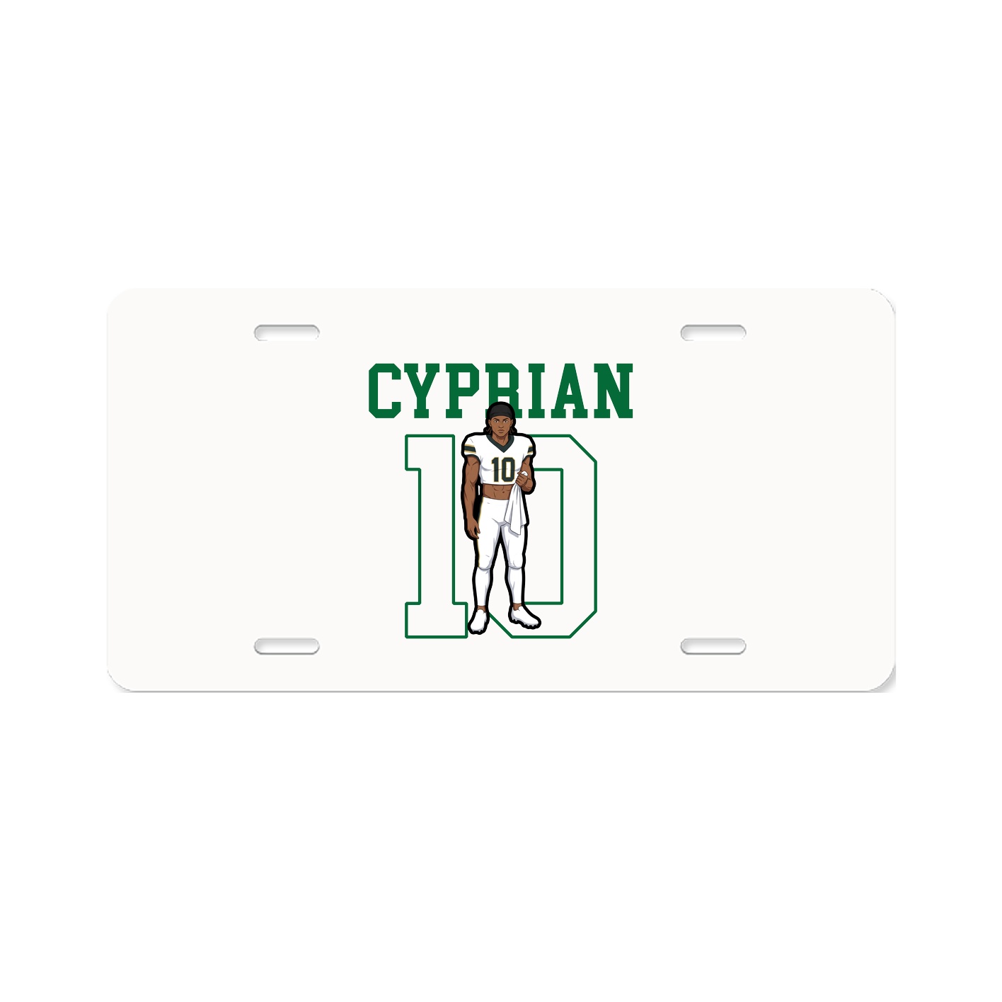 License Plate — Shirsey in Classic