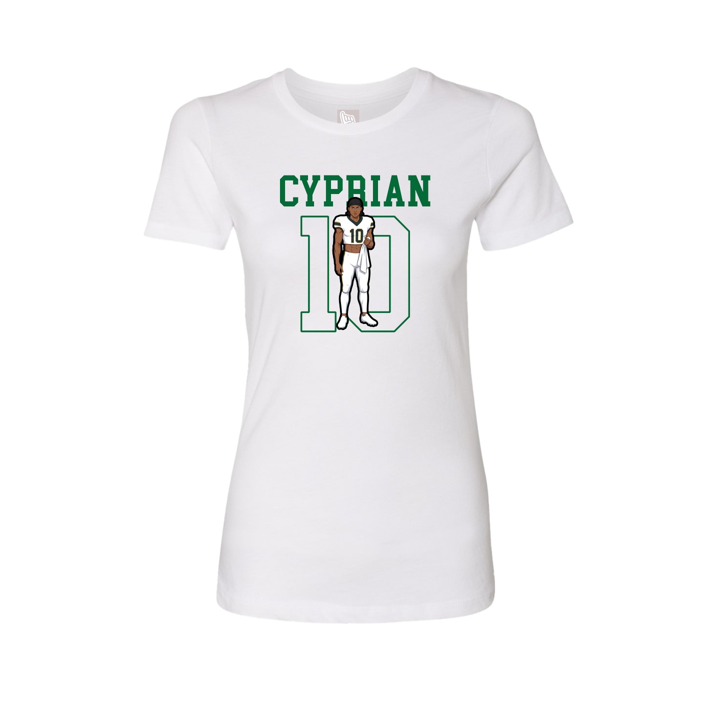 Fitted Women's Tee — Shirsey in White