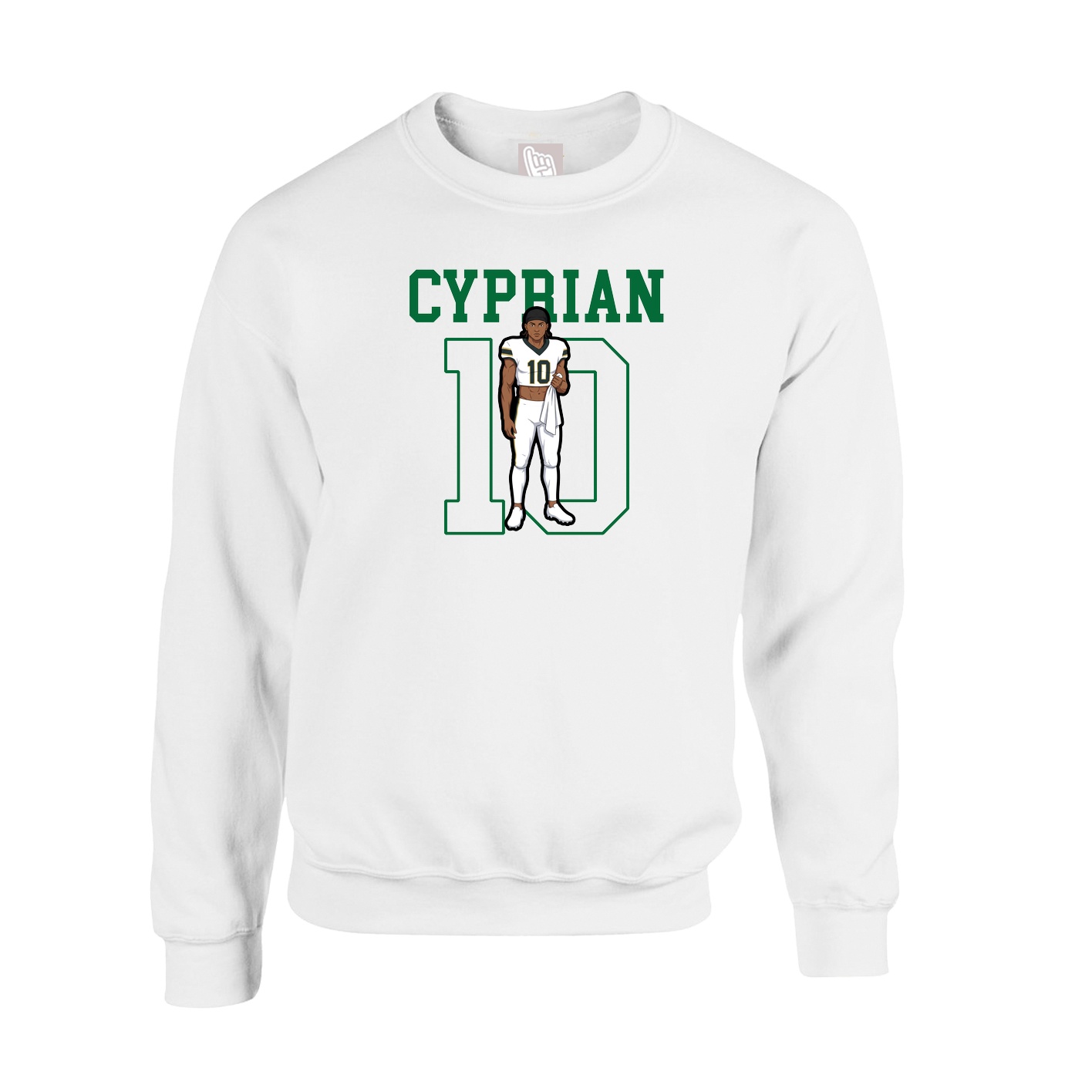 Fleece Crew — Shirsey in White