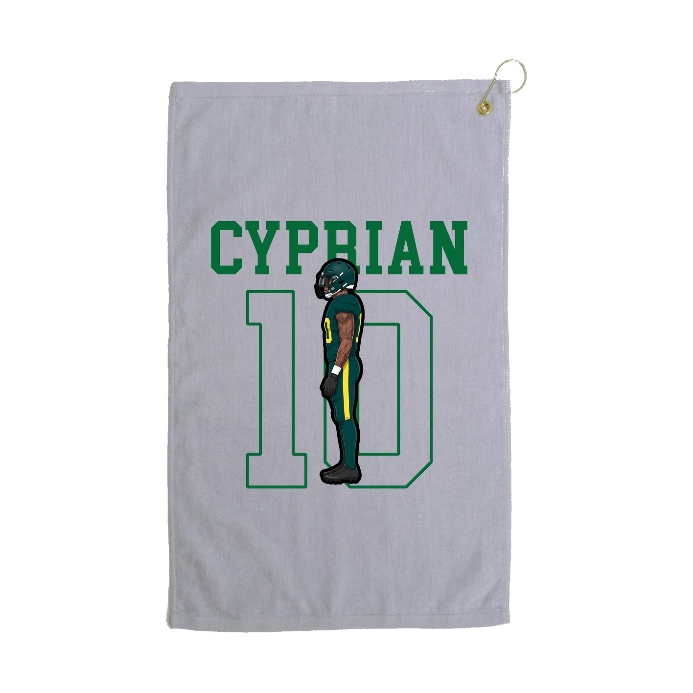 Terry Velour Golf Towel
