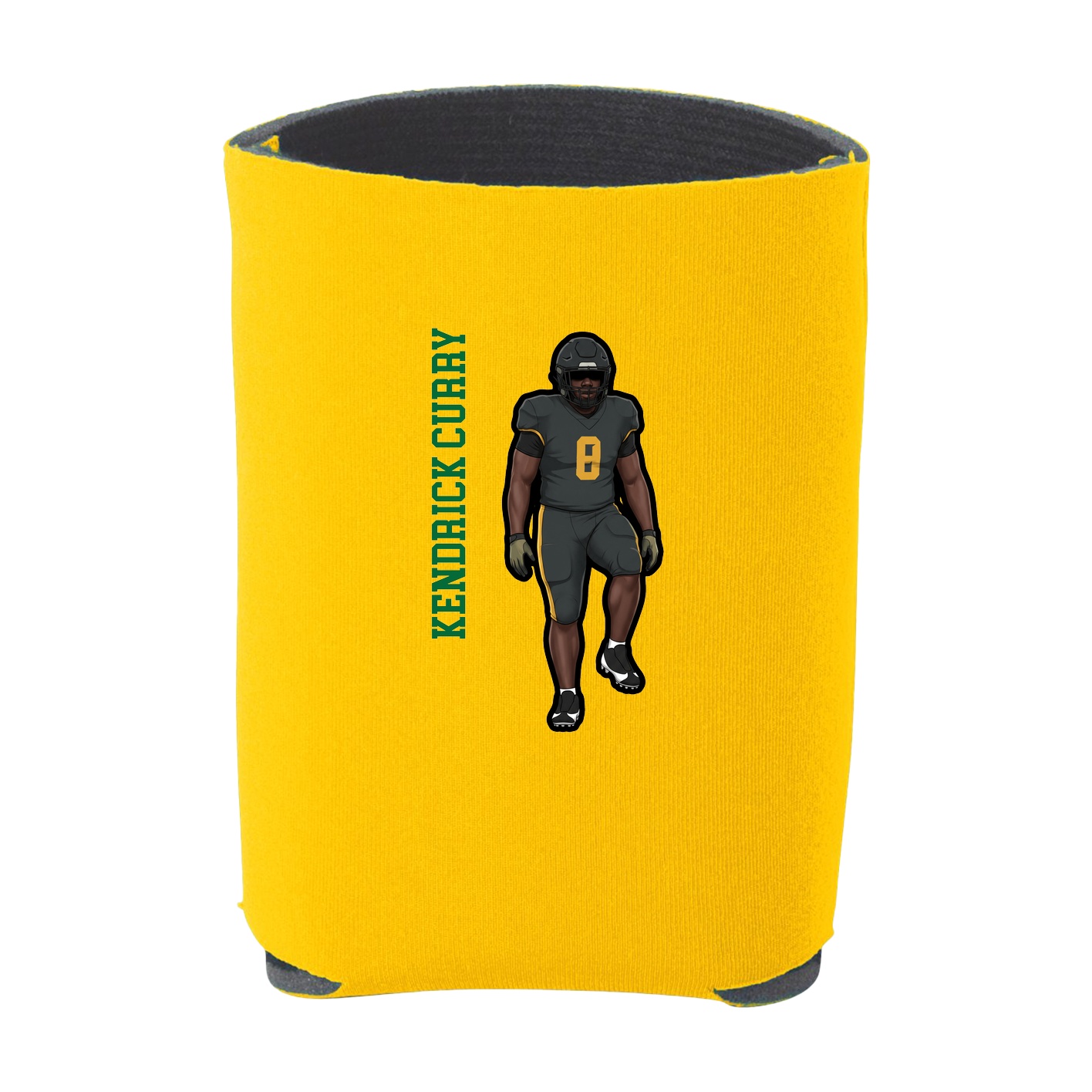 Can Holder — Name Vertical in Yellow