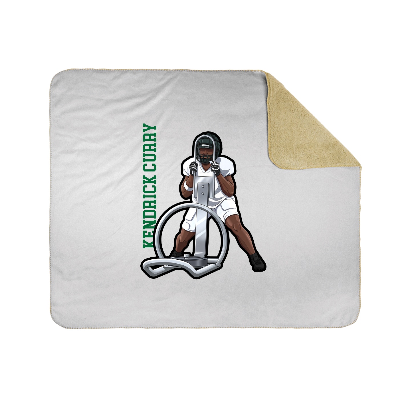 50x60 Sherpa Lined Throw Blanket