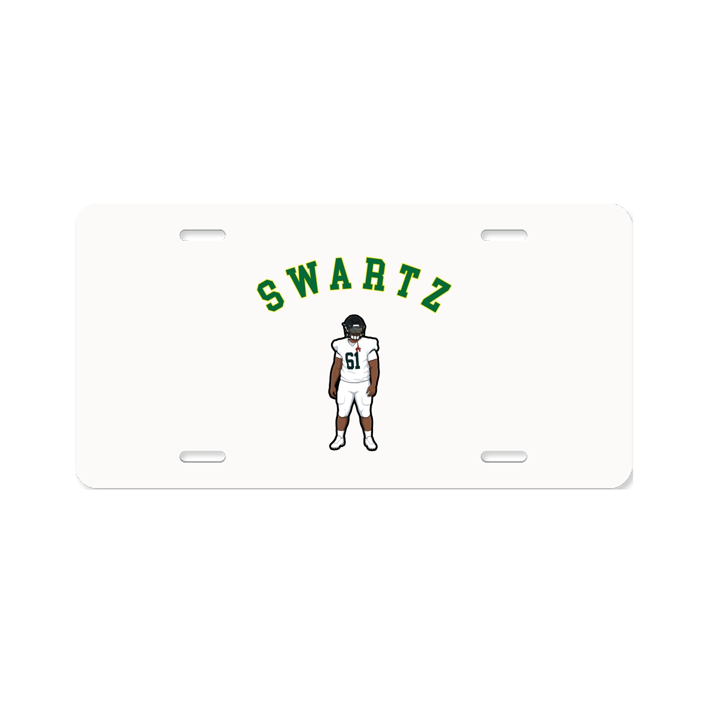 License Plate — Shirsey Arch in Classic